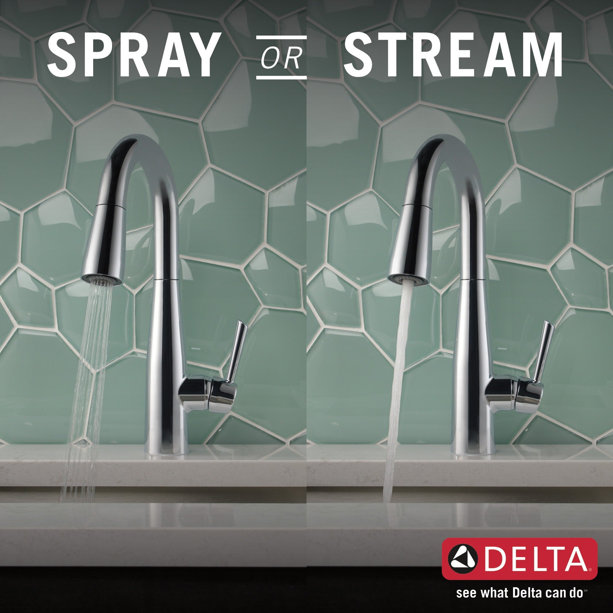 Delta Essa® Single Handle Pull-Down Bar / Prep Faucet