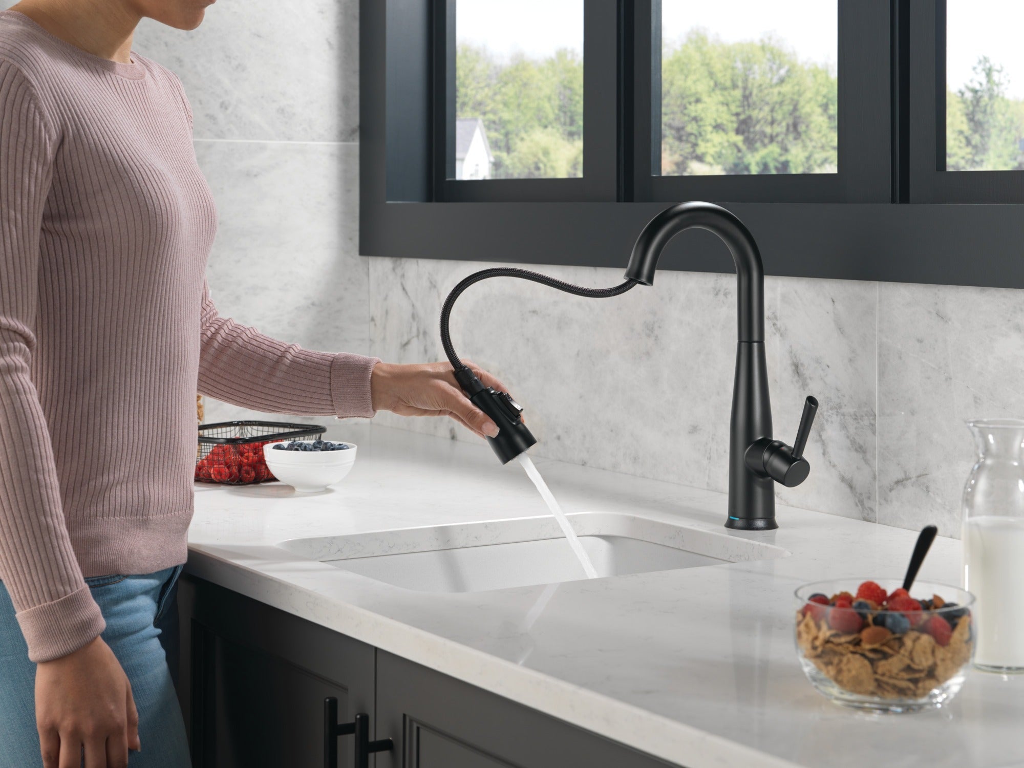 Delta Essa® Touch2O® Bar / Prep Faucet with Touchless Technology