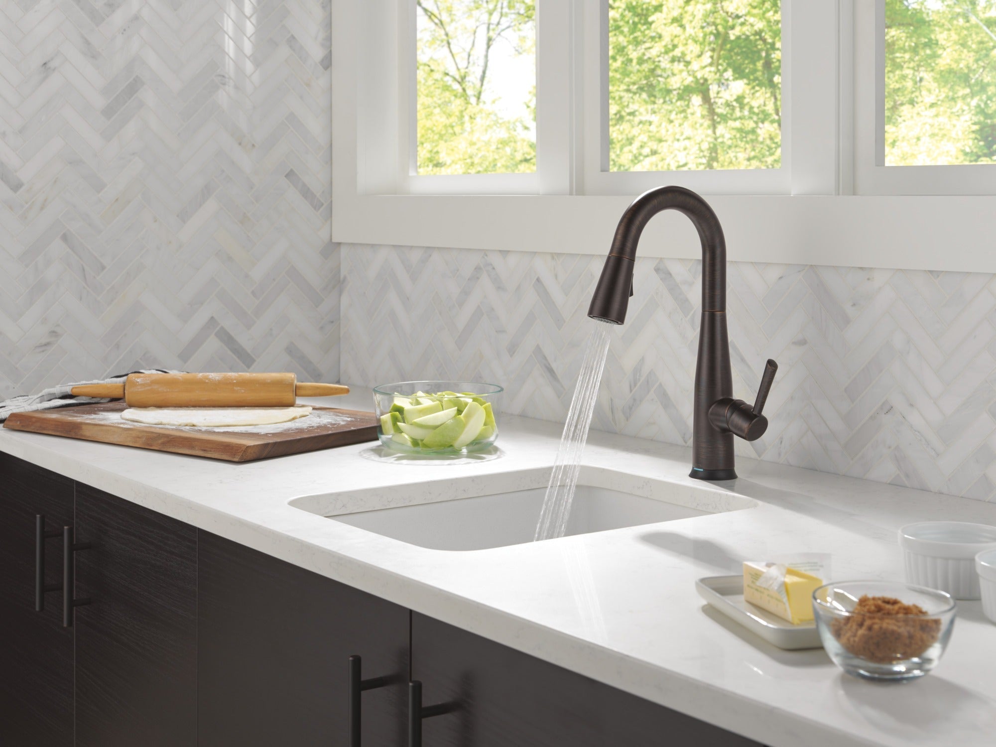 Delta Essa® Touch2O® Bar / Prep Faucet with Touchless Technology