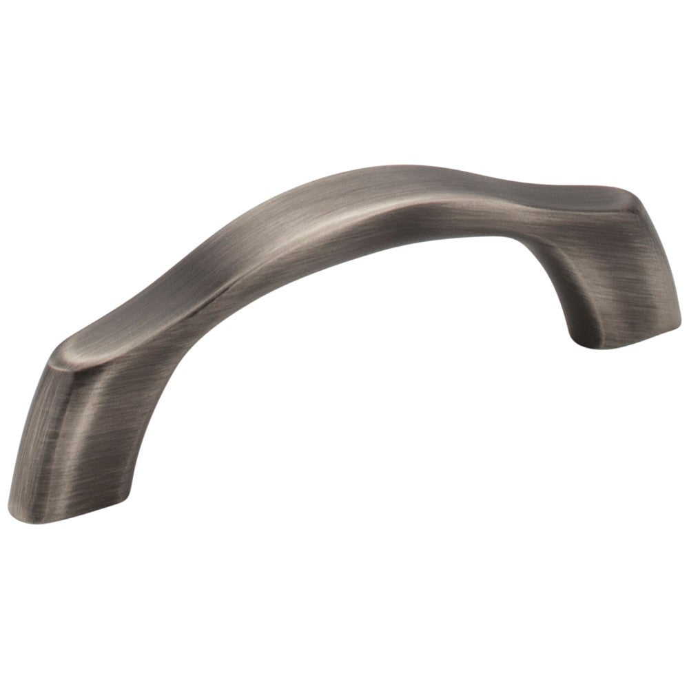 Hardware Resources 3" Center-to-Center Satin Nickel Aiden Cabinet Pull