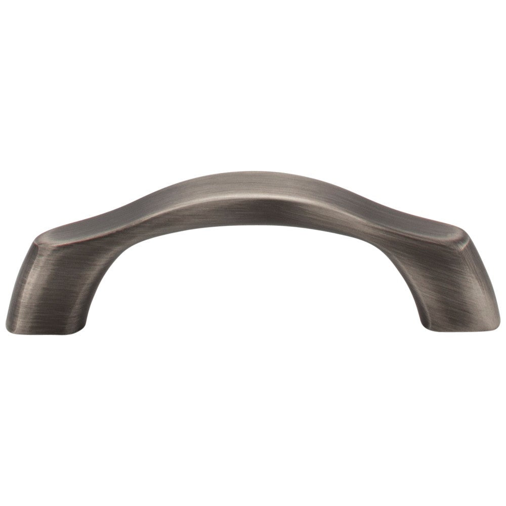 Hardware Resources 3" Center-to-Center Satin Nickel Aiden Cabinet Pull