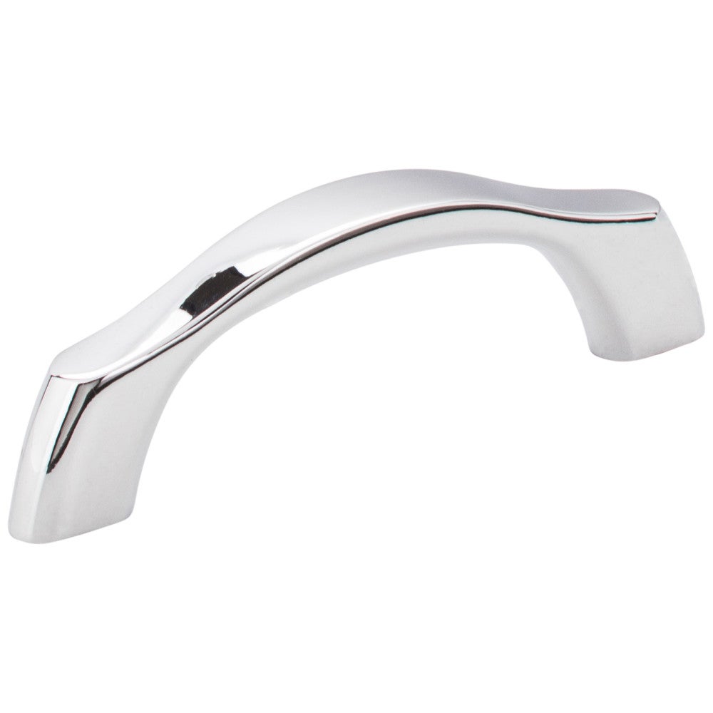 Hardware Resources 3" Center-to-Center Satin Nickel Aiden Cabinet Pull