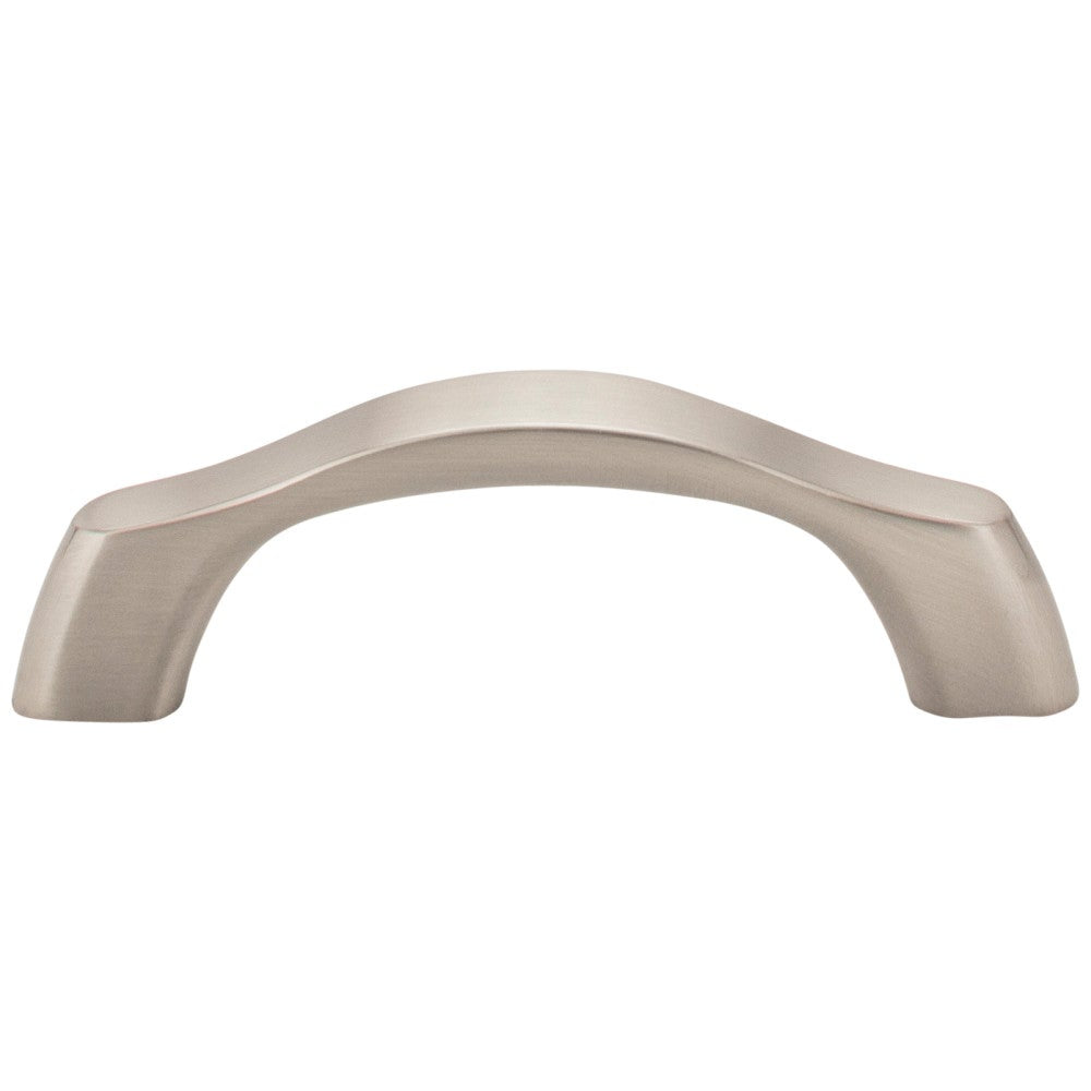Hardware Resources 3" Center-to-Center Satin Nickel Aiden Cabinet Pull