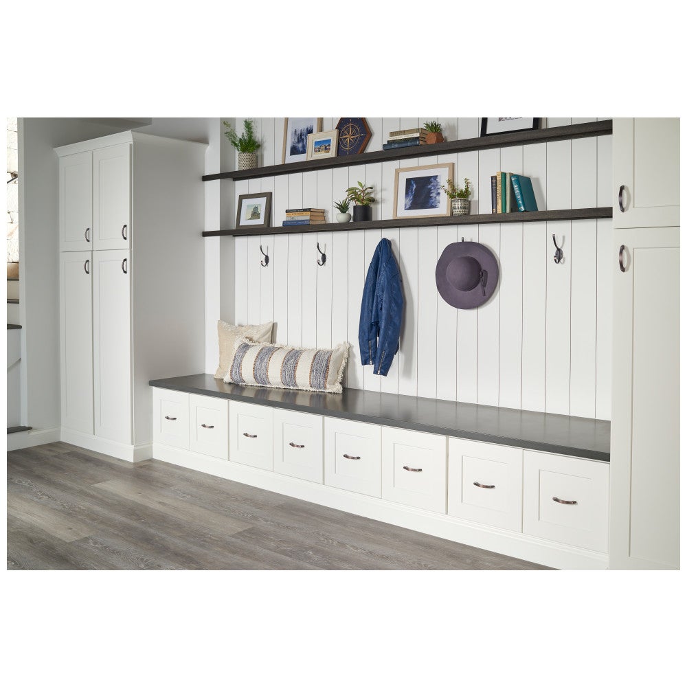 Hardware Resources 3" Center-to-Center Satin Nickel Aiden Cabinet Pull