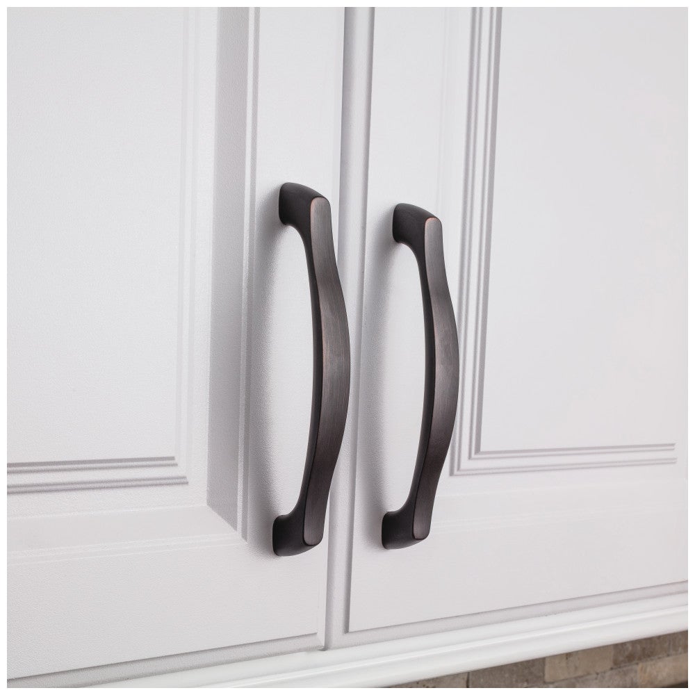 Hardware Resources 3" Center-to-Center Satin Nickel Aiden Cabinet Pull