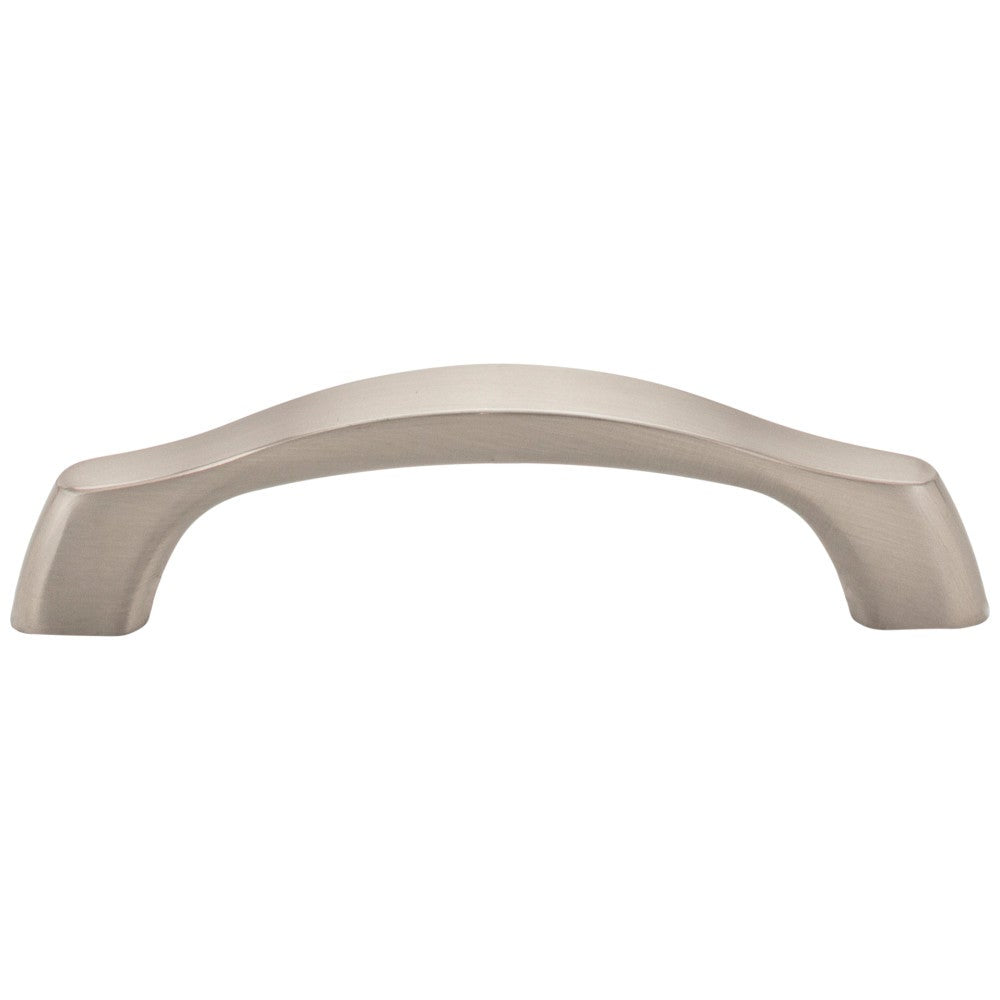 Hardware Resources 3" Center-to-Center Satin Nickel Aiden Cabinet Pull