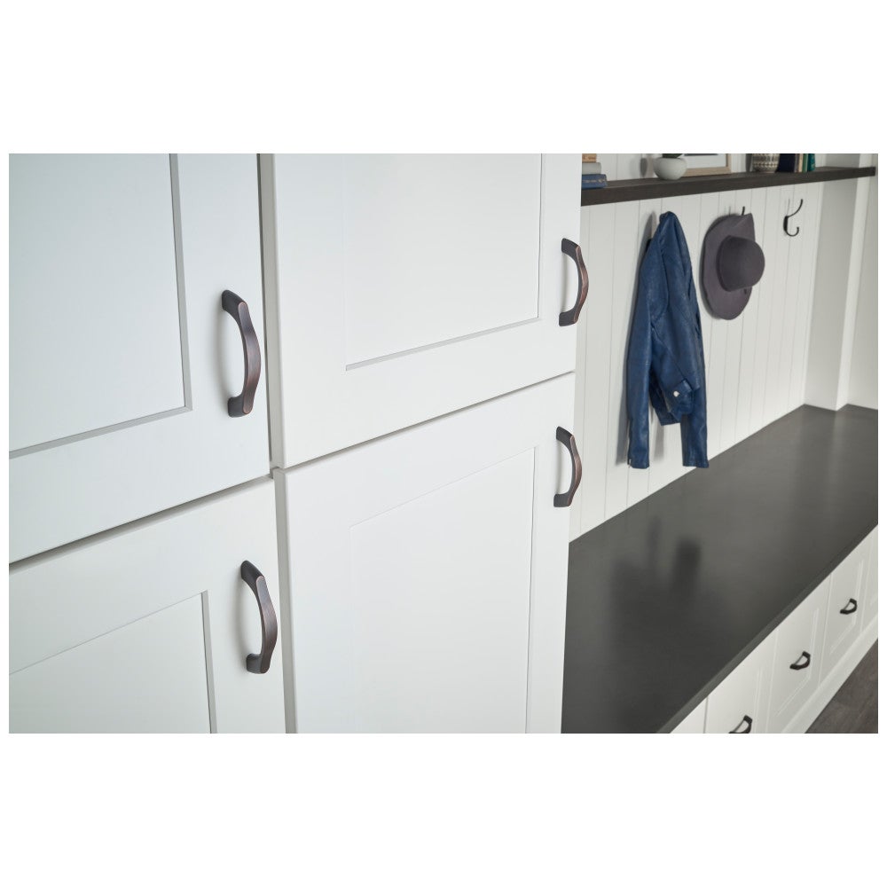 Hardware Resources 3" Center-to-Center Satin Nickel Aiden Cabinet Pull