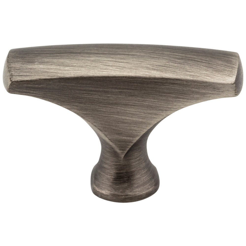 Hardware Resources 1-5/8" Overall Length Satin Nickel Aiden Cabinet "T" Knob