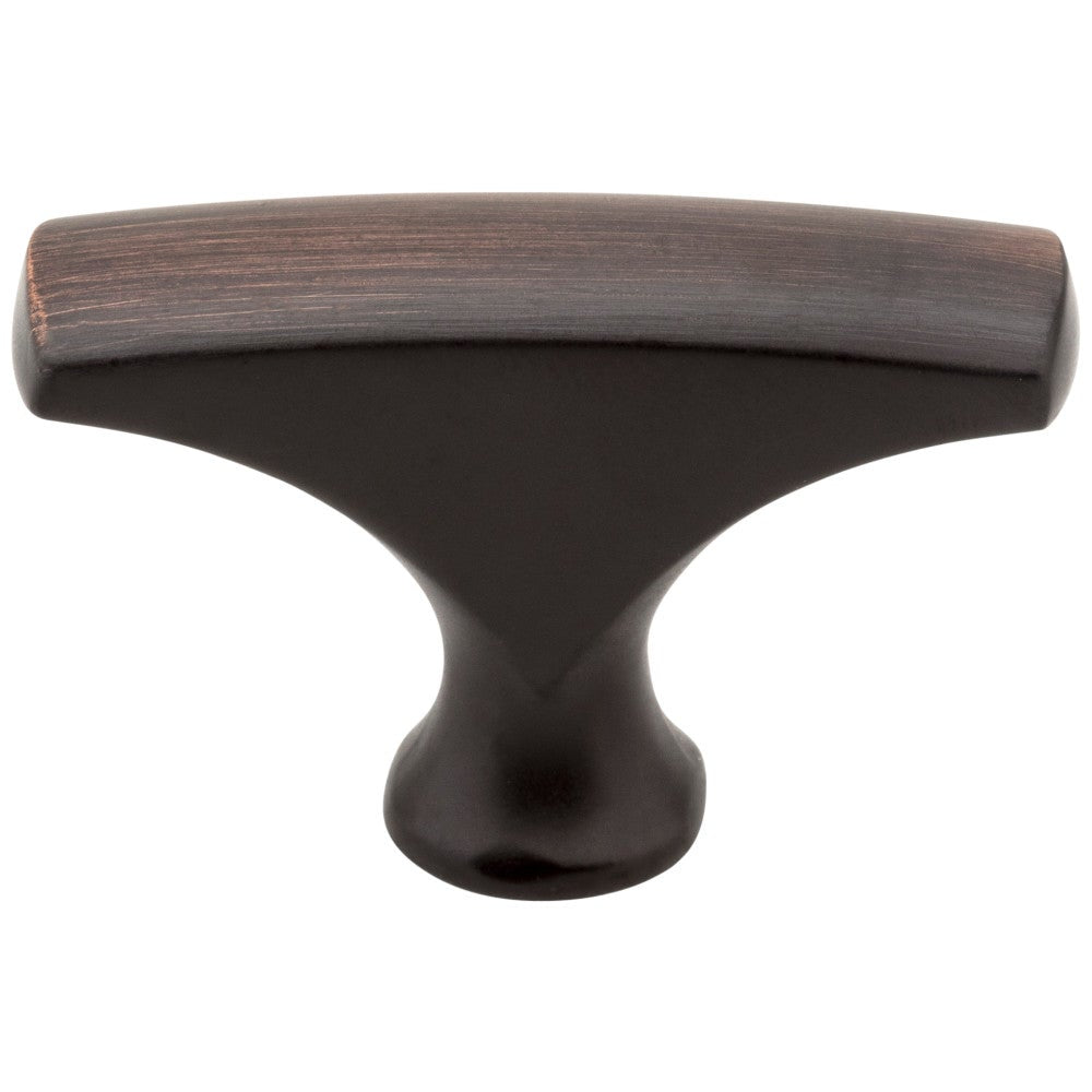 Hardware Resources 1-5/8" Overall Length Satin Nickel Aiden Cabinet "T" Knob