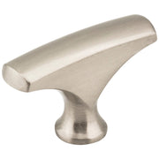 Hardware Resources 1-5/8" Overall Length Satin Nickel Aiden Cabinet "T" Knob