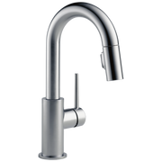 Delta Trinsic® Single Handle Pull-Down Bar/Prep Kitchen Limited Swivel