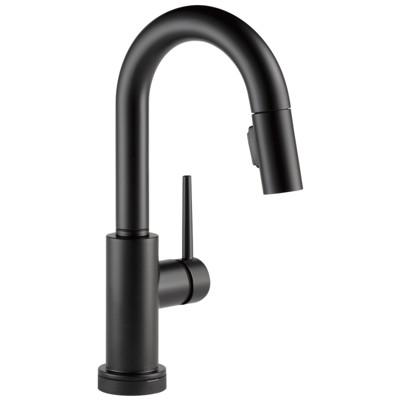 Delta Trinsic® Single Handle Pull-Down Bar / Prep Faucet with Touch<sub>2</sub>O® Technology