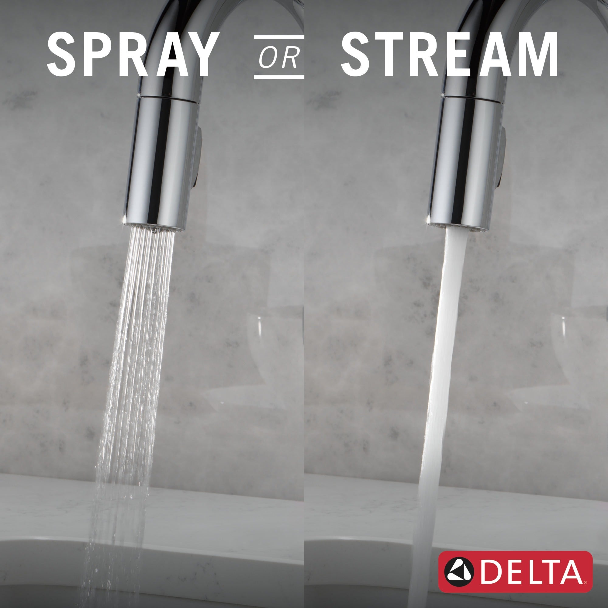 Delta Trinsic® Single Handle Pull-Down Bar / Prep Faucet with Touch<sub>2</sub>O® Technology