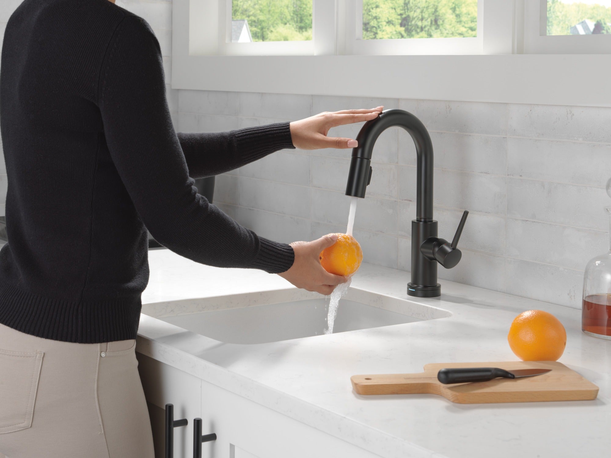 Delta Trinsic® Touch2O® Bar / Prep Faucet with Touchless Technology