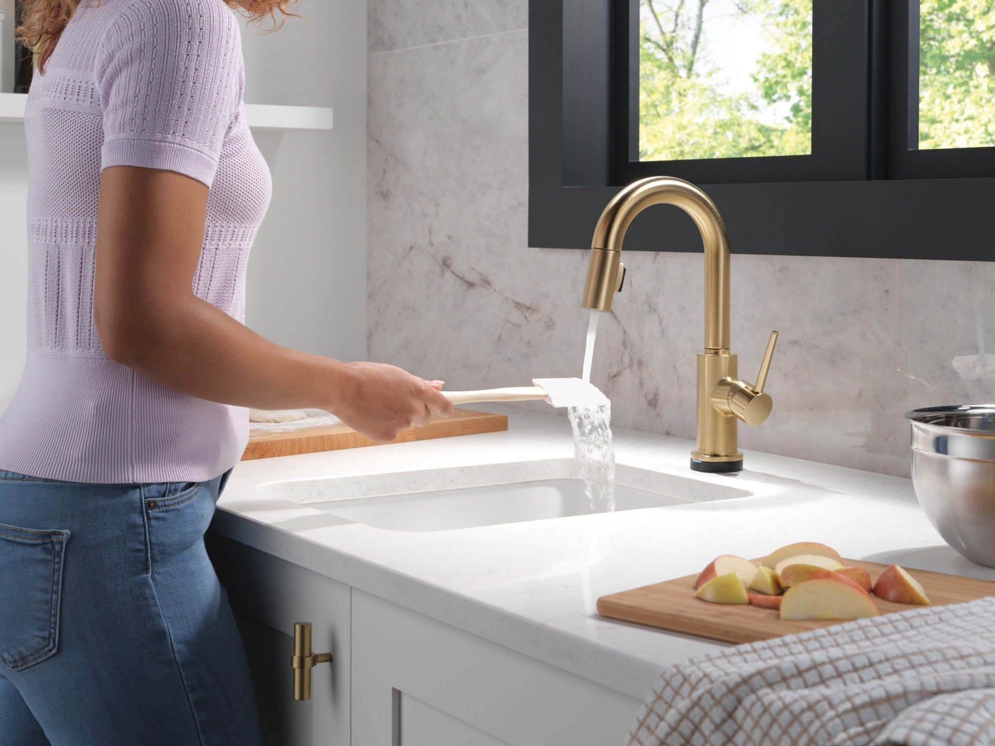 Delta Trinsic® Touch2O® Bar / Prep Faucet with Touchless Technology