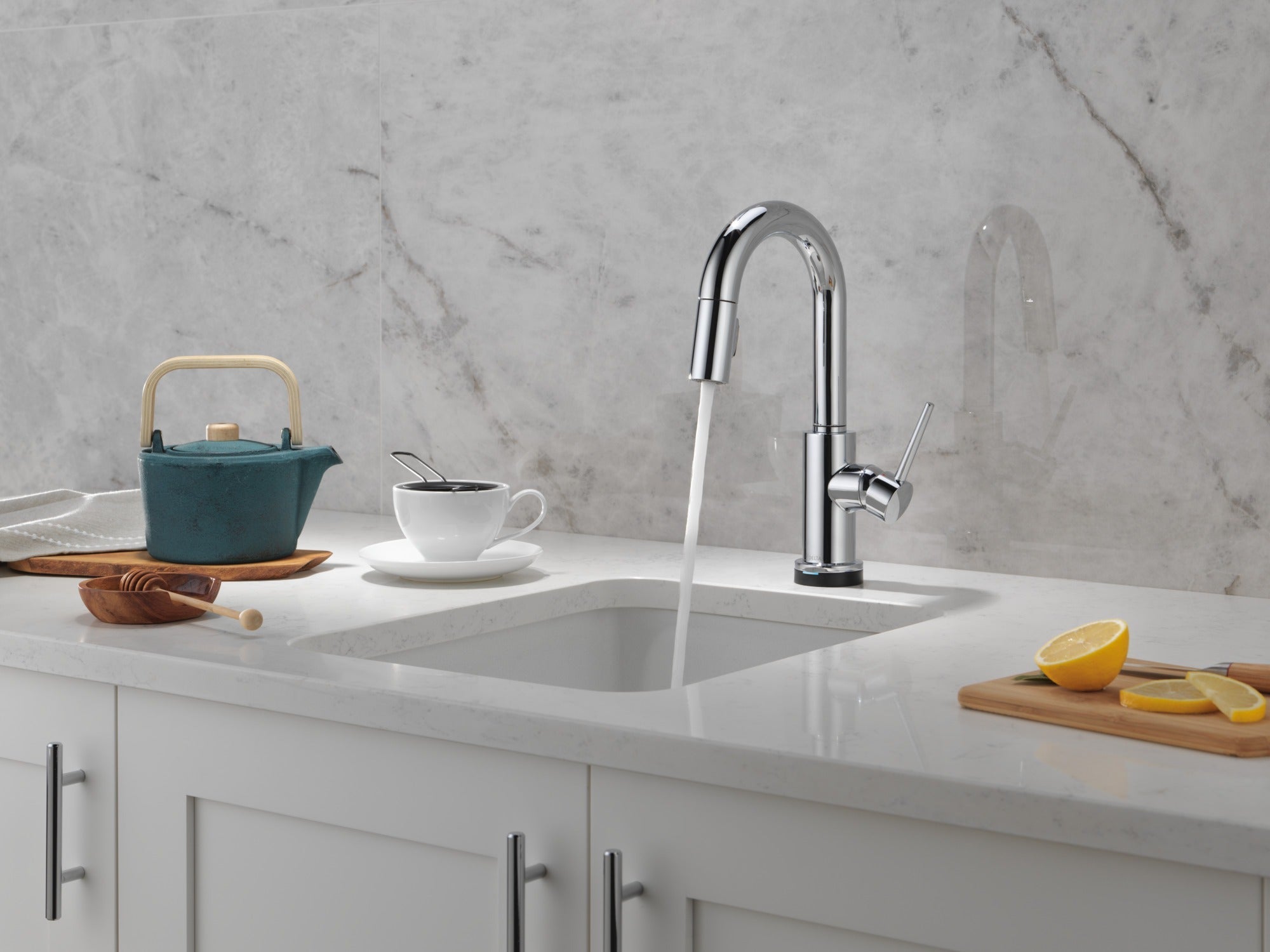 Delta Trinsic® Touch2O® Bar / Prep Faucet with Touchless Technology