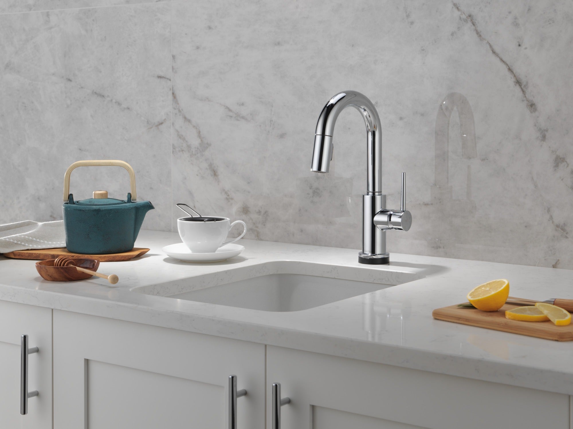 Delta Trinsic® Touch2O® Bar / Prep Faucet with Touchless Technology