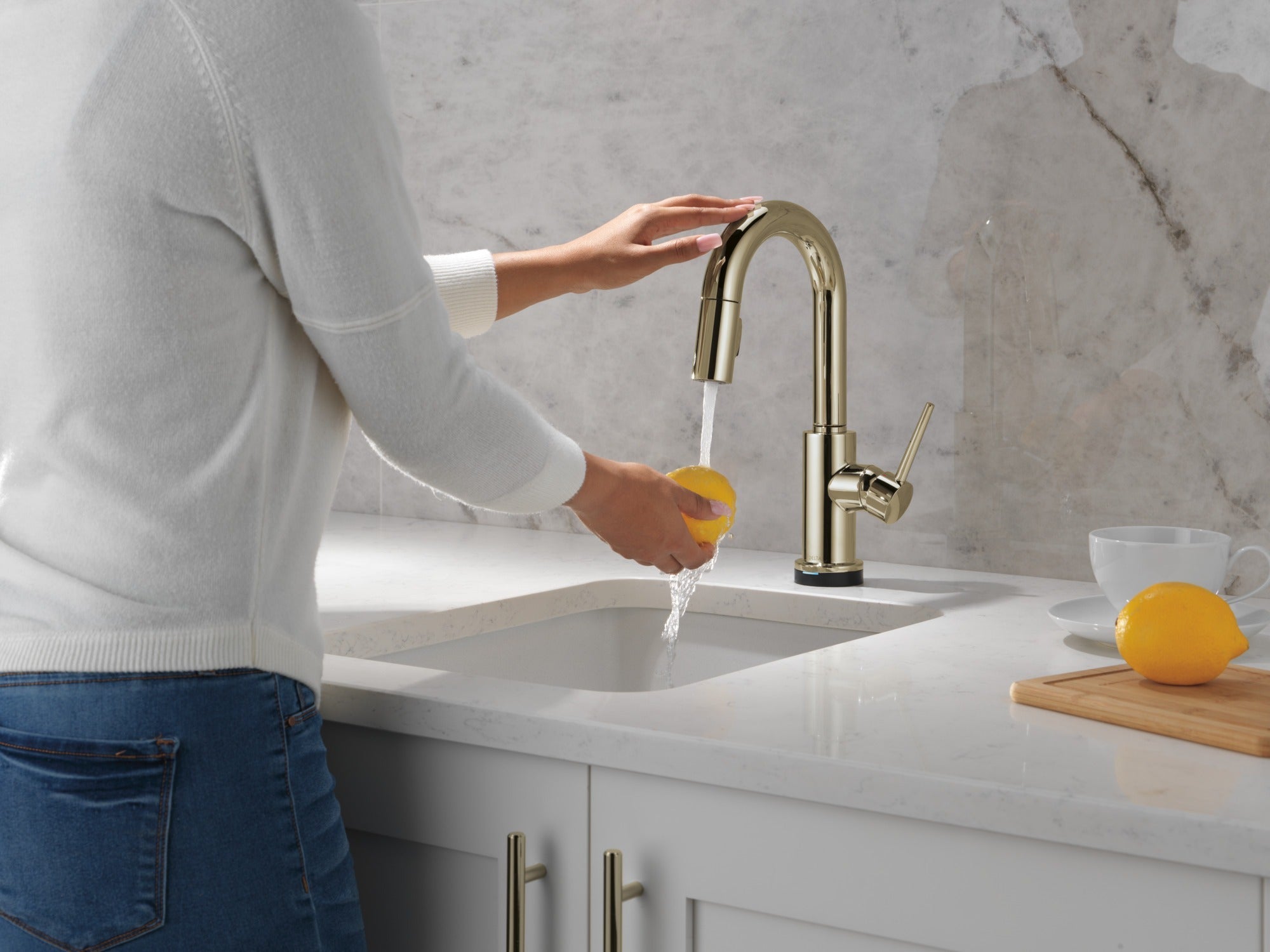 Delta Trinsic® Touch2O® Bar / Prep Faucet with Touchless Technology
