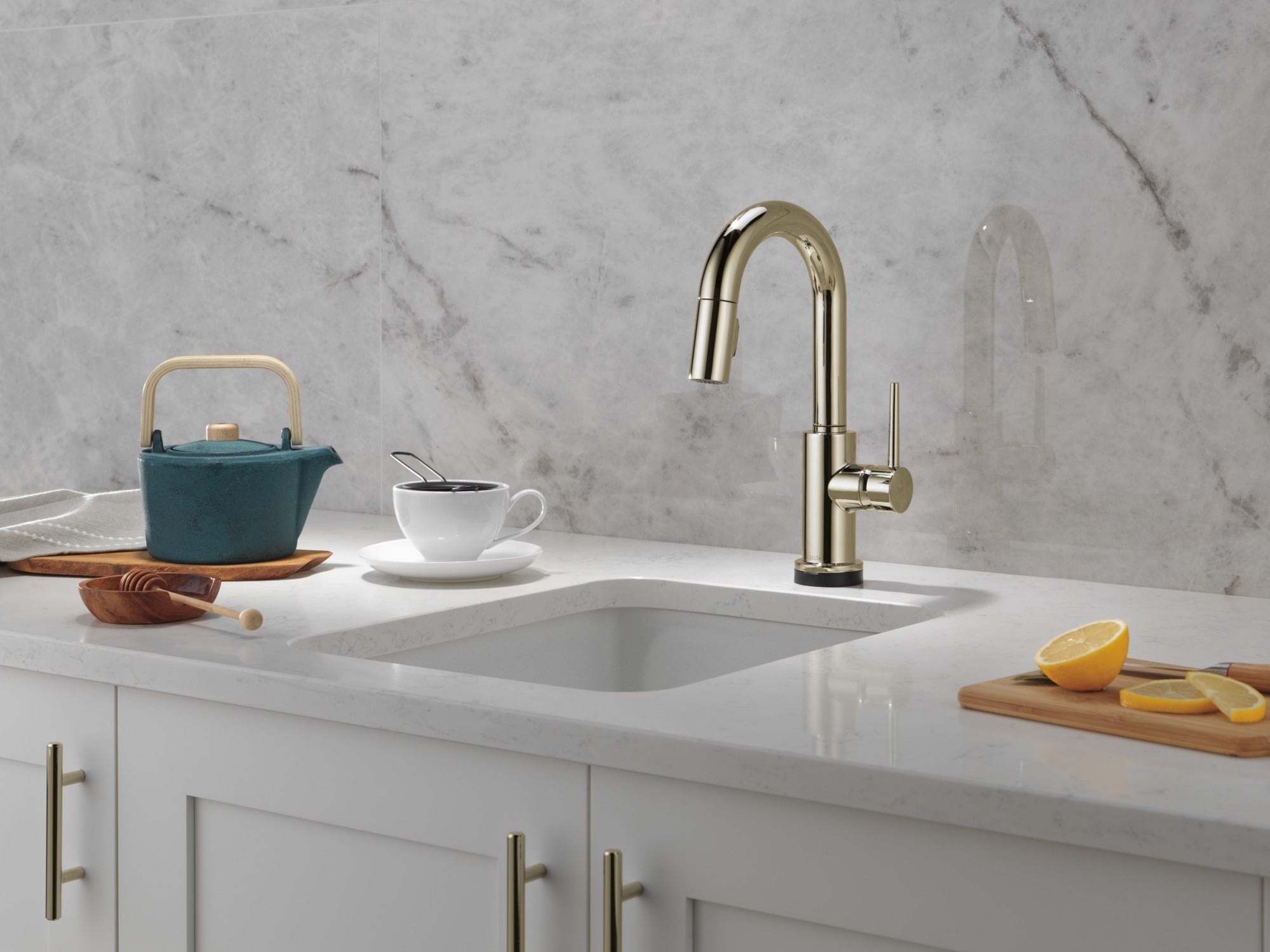 Delta Trinsic® Touch2O® Bar / Prep Faucet with Touchless Technology