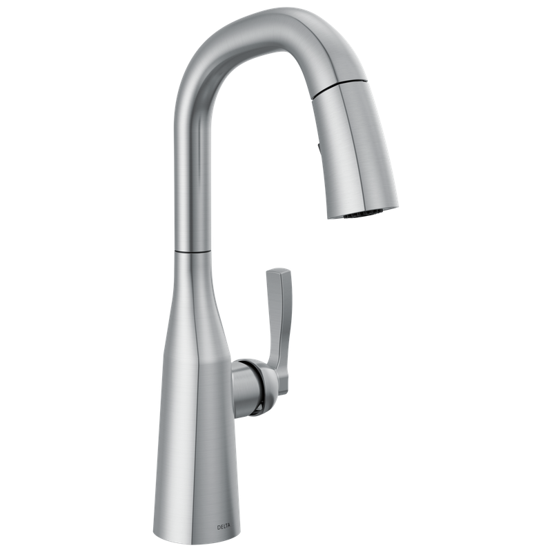 Delta Stryke® Single Handle Pull-Down Bar/Prep Faucet