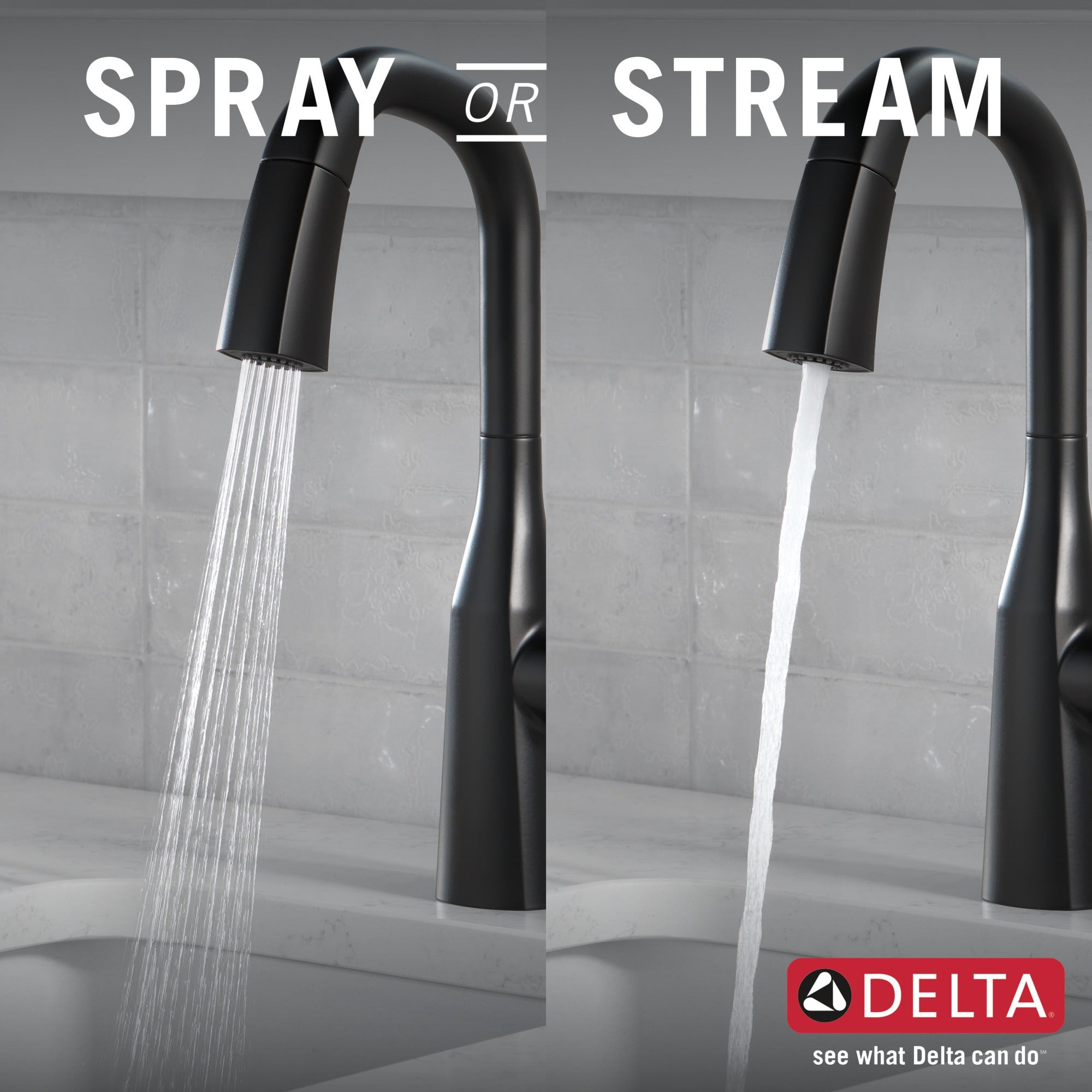 Delta Stryke® Single Handle Pull-Down Bar/Prep Faucet
