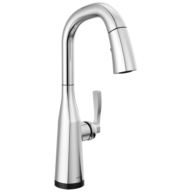 Delta Stryke® Single Handle Pull-Down Bar/Prep Faucet with Touch<sub>2</sub>O® Technology