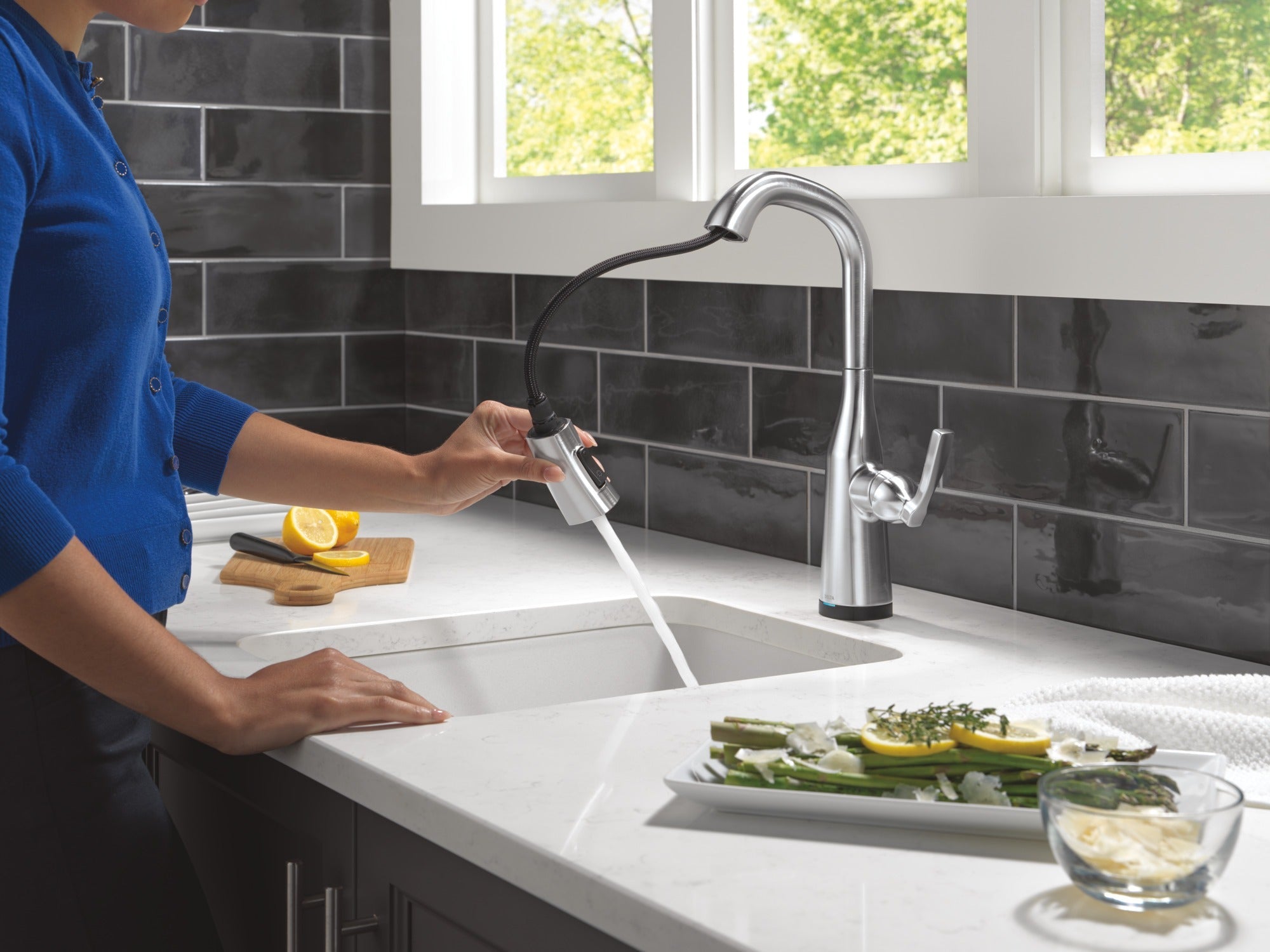 Delta Stryke® Touch2O® Bar / Prep Faucet with Touchless Technology