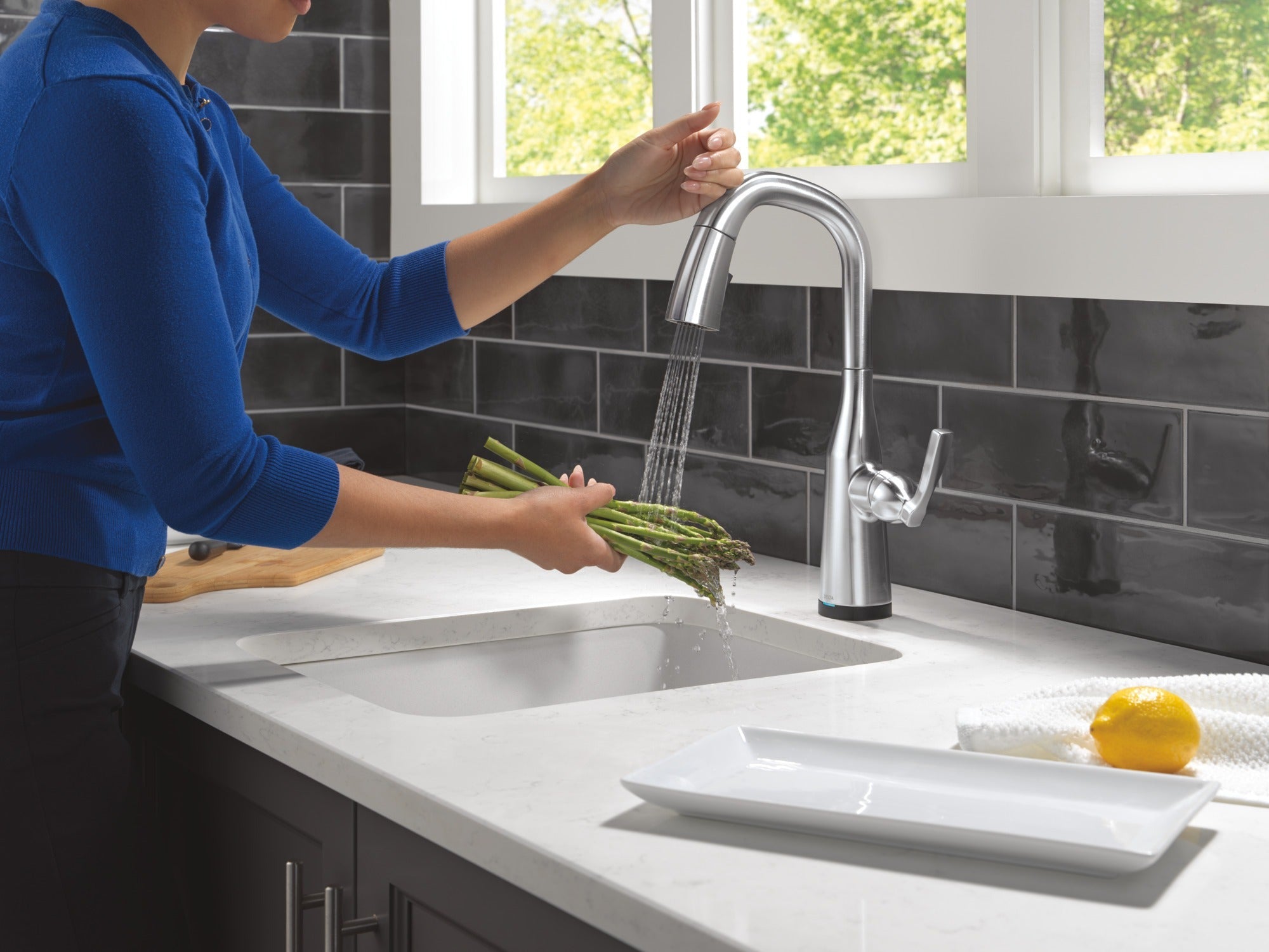 Delta Stryke® Touch2O® Bar / Prep Faucet with Touchless Technology