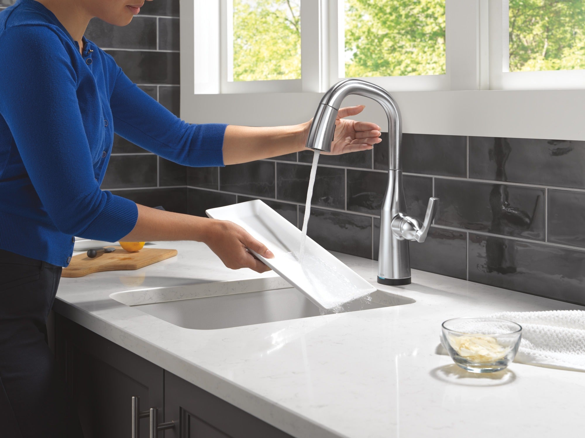 Delta Stryke® Touch2O® Bar / Prep Faucet with Touchless Technology