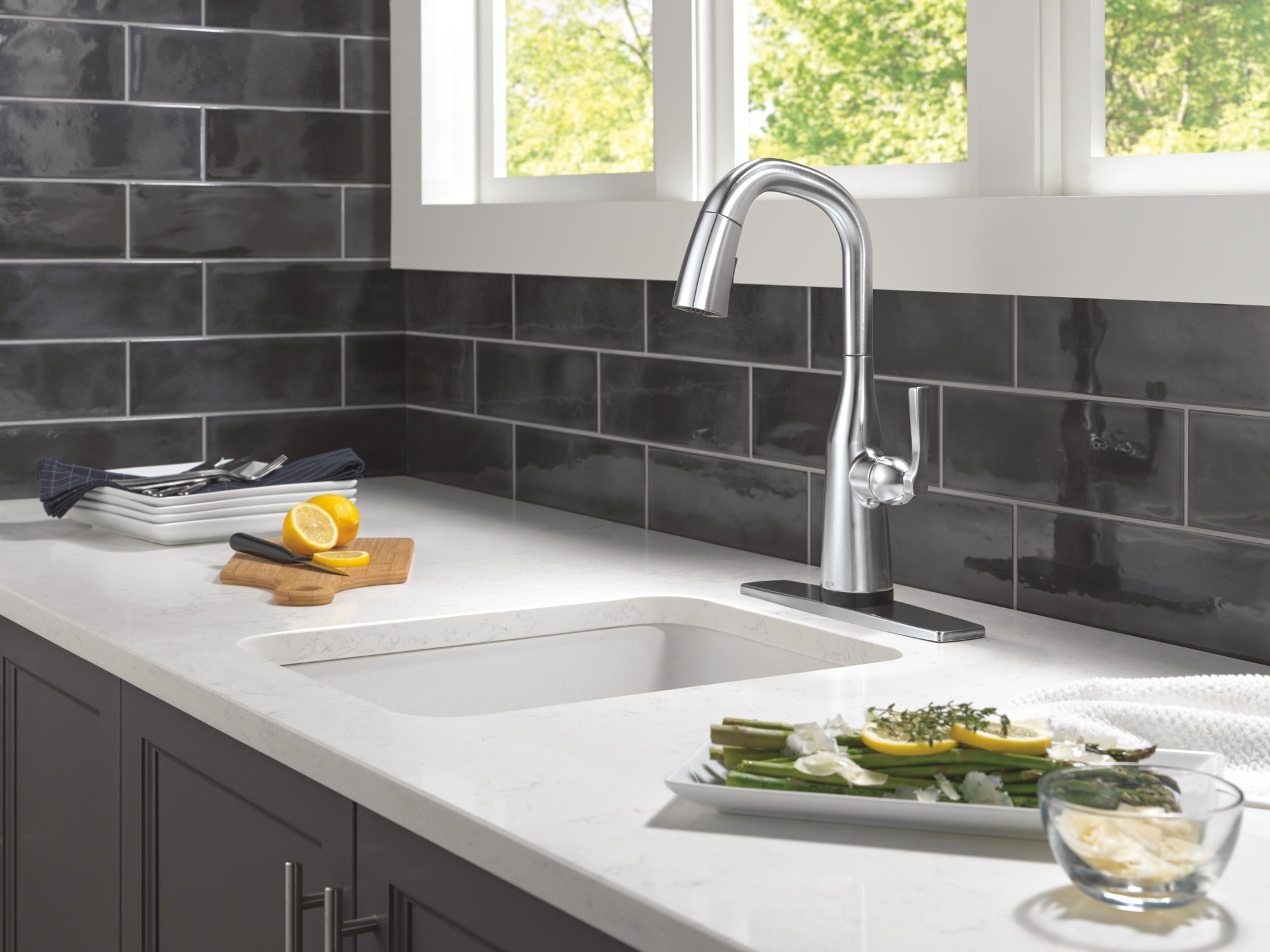Delta Stryke® Touch2O® Bar / Prep Faucet with Touchless Technology
