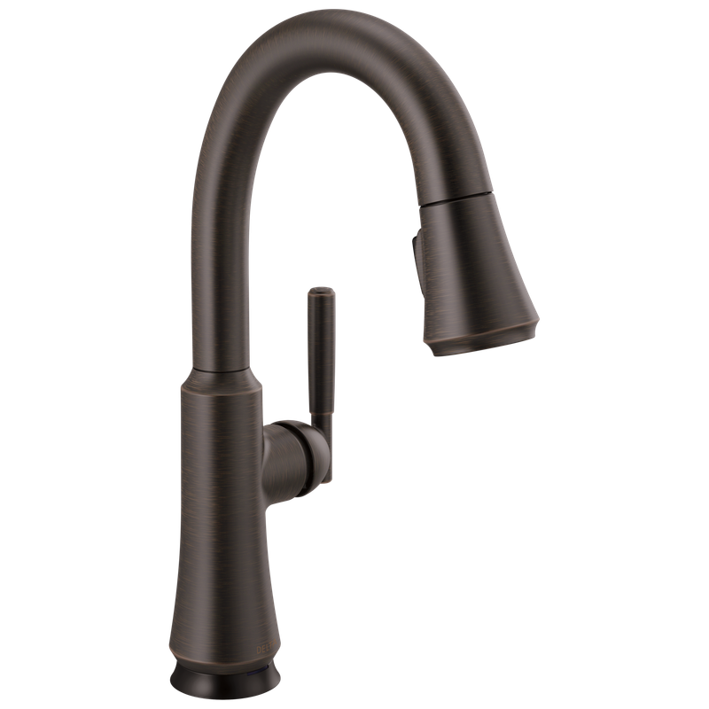 Delta Coranto® Single Handle Pull-Down Bar/Prep Faucet with Touch<sub>2</sub>O® Technology