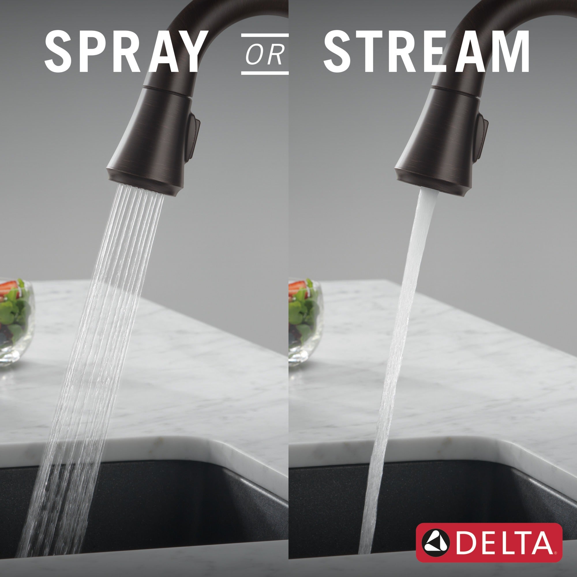 Delta Coranto® Single Handle Pull-Down Bar/Prep Faucet with Touch<sub>2</sub>O® Technology
