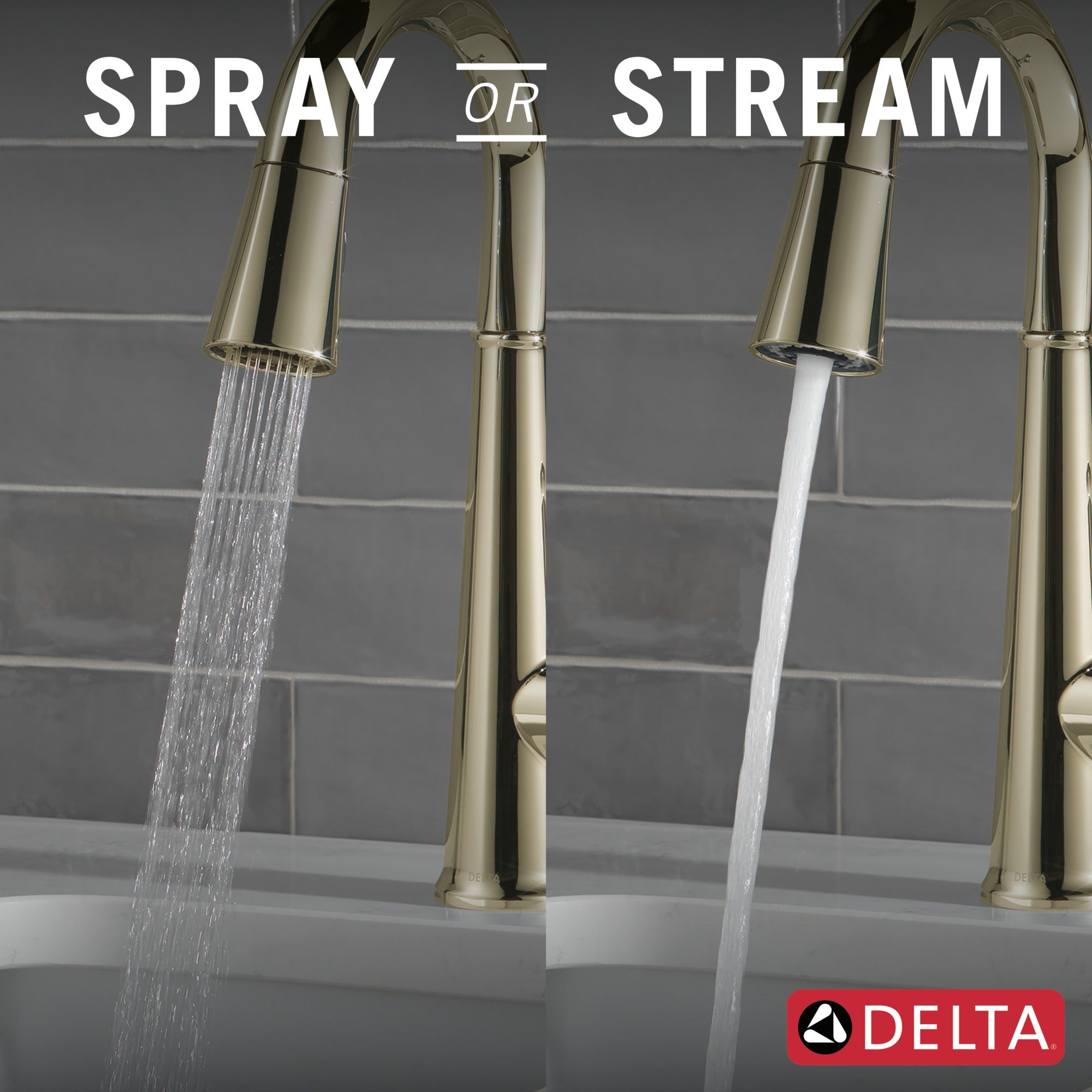 Delta Emmeline® Single Handle Pull-Down Bar / Prep Faucet