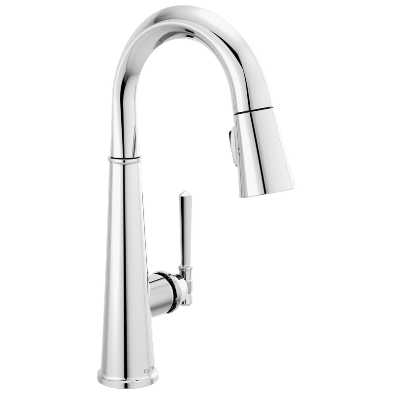 Delta Emmeline® Single Handle Pull-Down Bar / Prep Faucet