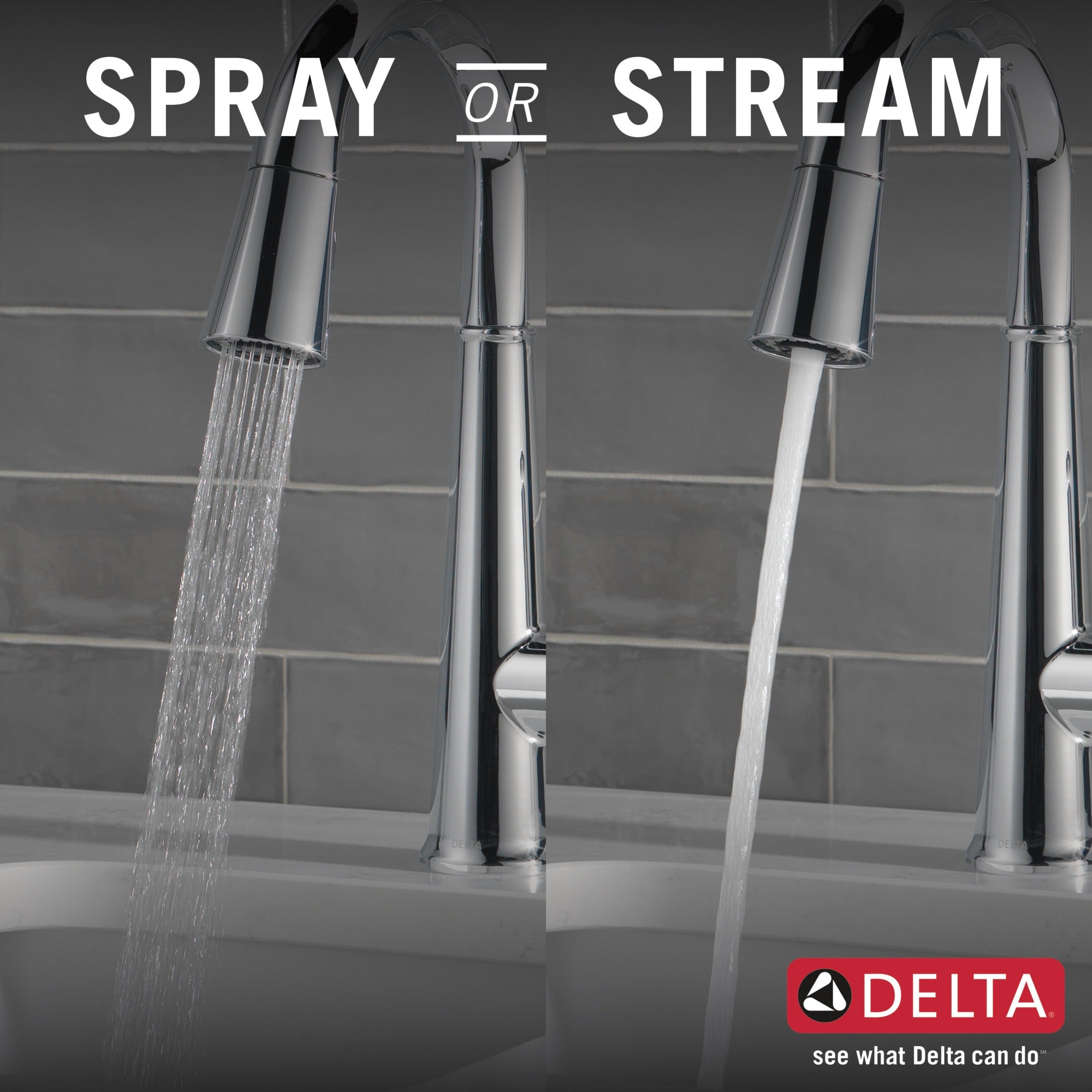 Delta Emmeline® Single Handle Pull-Down Bar / Prep Faucet