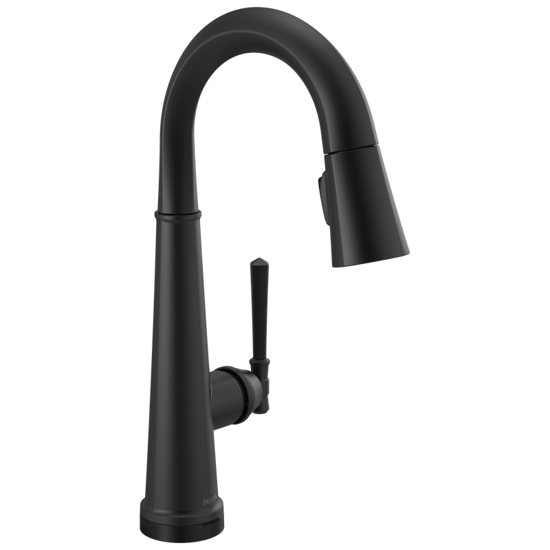 Delta Emmeline® Single Handle Pull-Down Bar/Prep Faucet with Touch<sub>2</sub>O® Technology