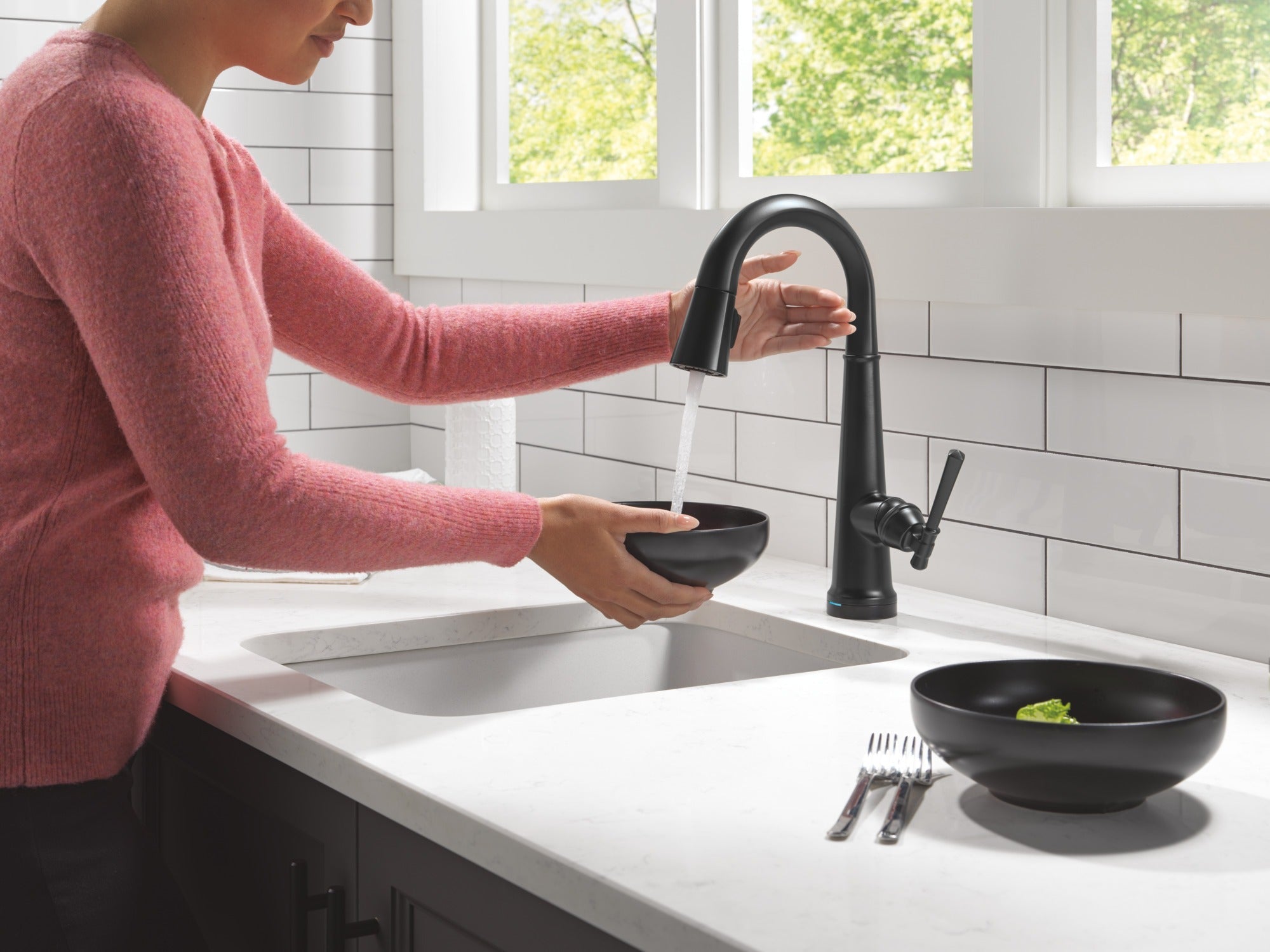 Delta Emmeline® Touch2O® Bar / Prep Faucet with Touchless Technology