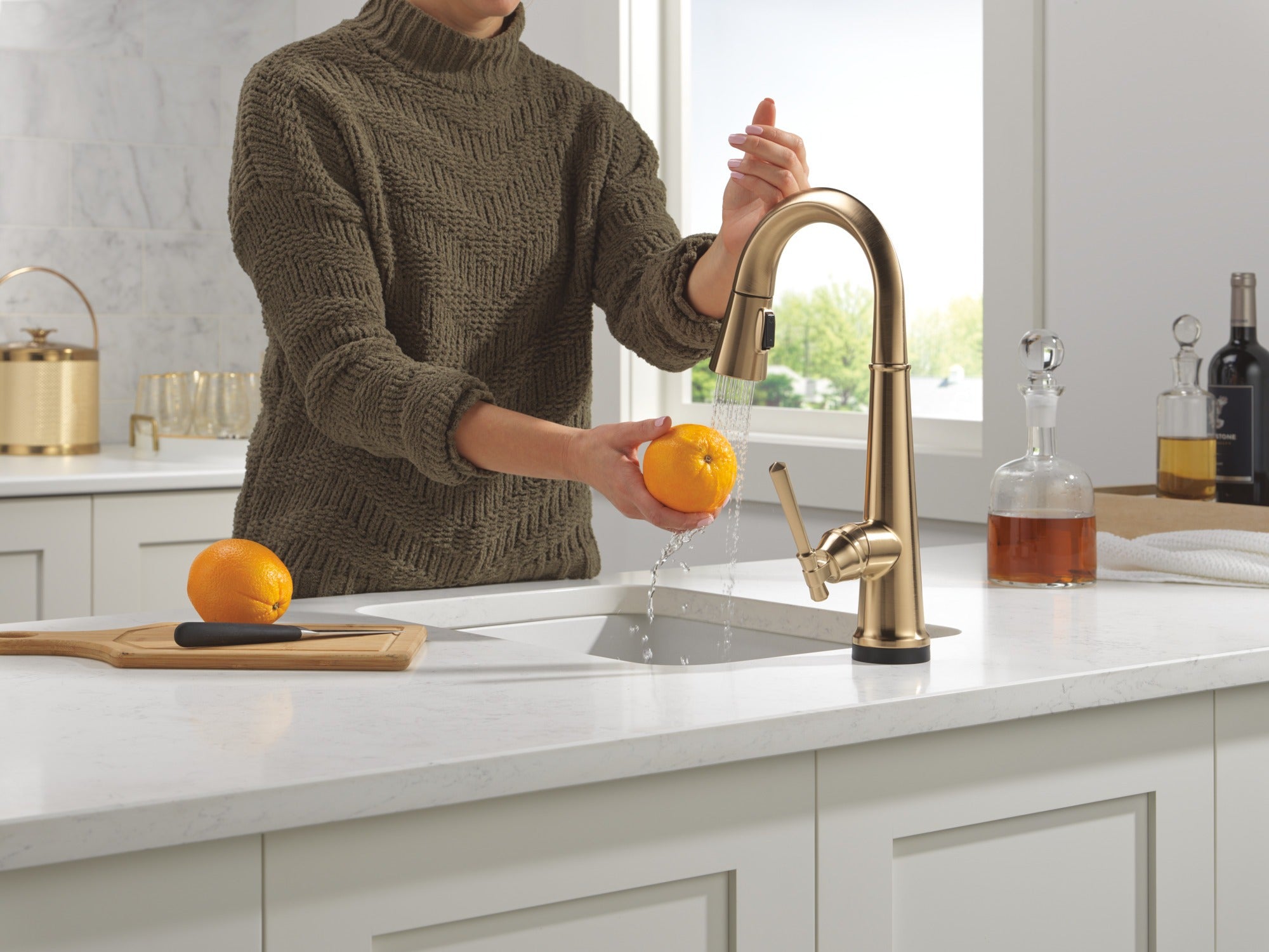 Delta Emmeline® Touch2O® Bar / Prep Faucet with Touchless Technology