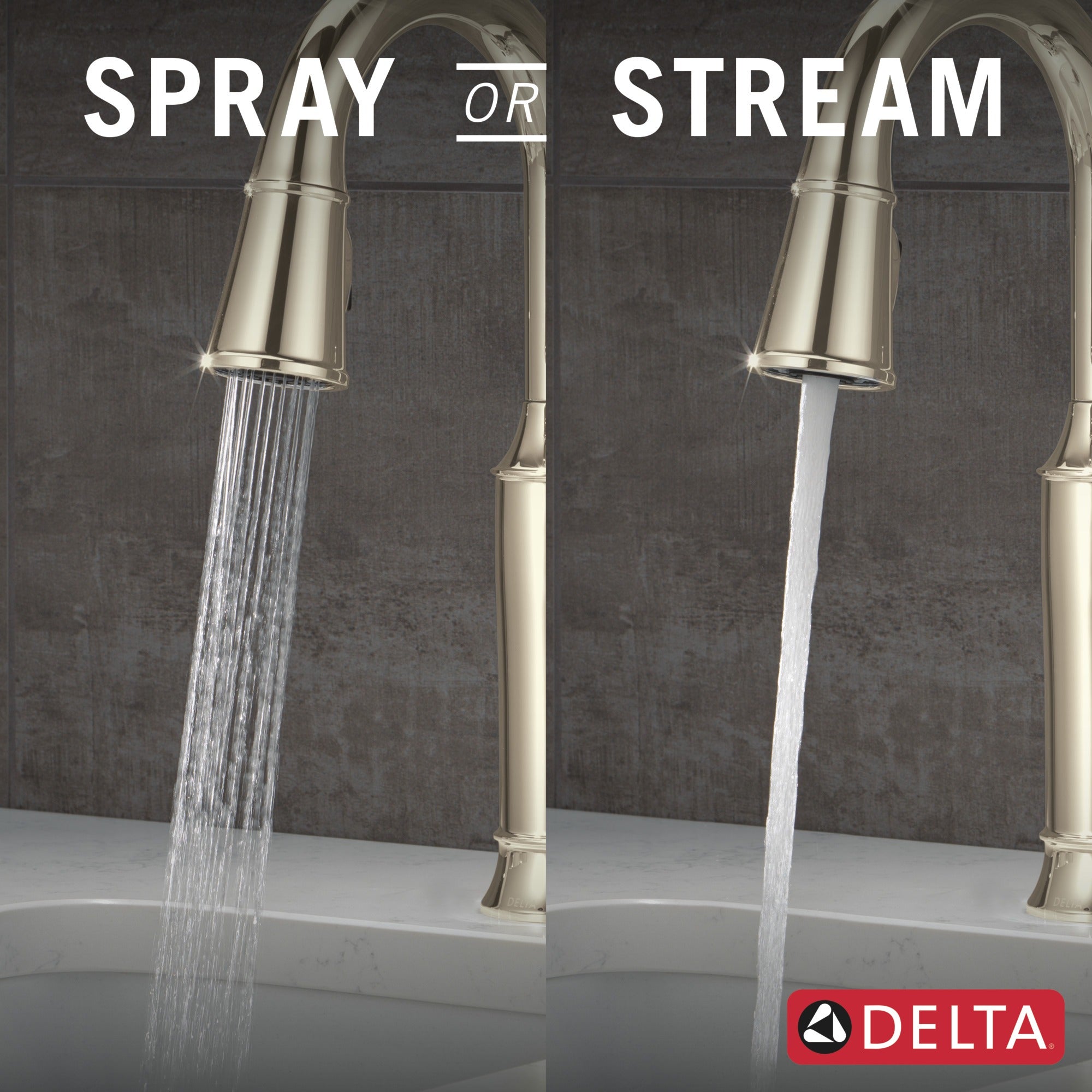 Delta Renaldi™ Single Handle Pull-Down Bar / Prep Faucet
