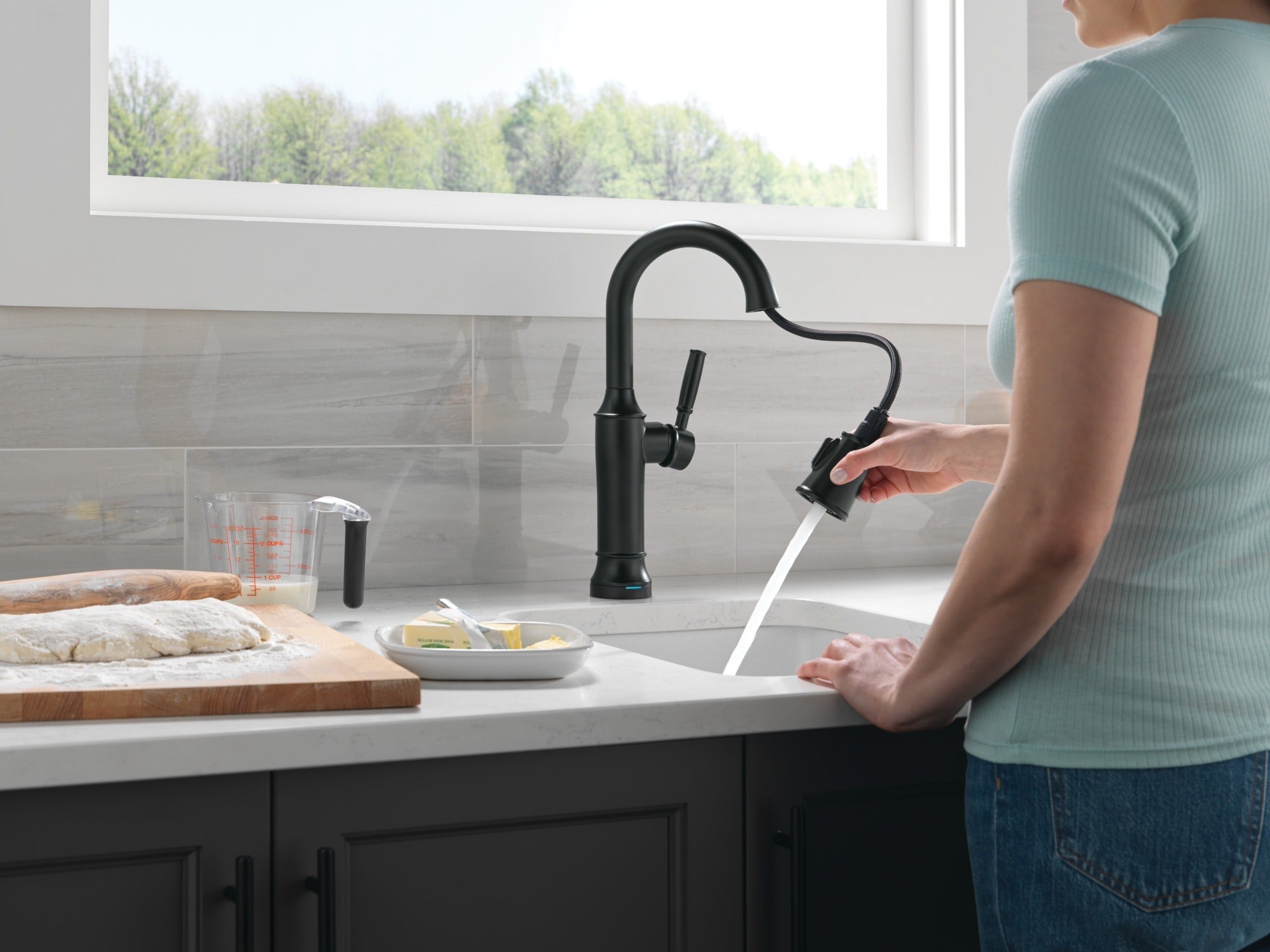 Delta Renaldi™ Touch2O® Bar / Prep Faucet with Touchless Technology