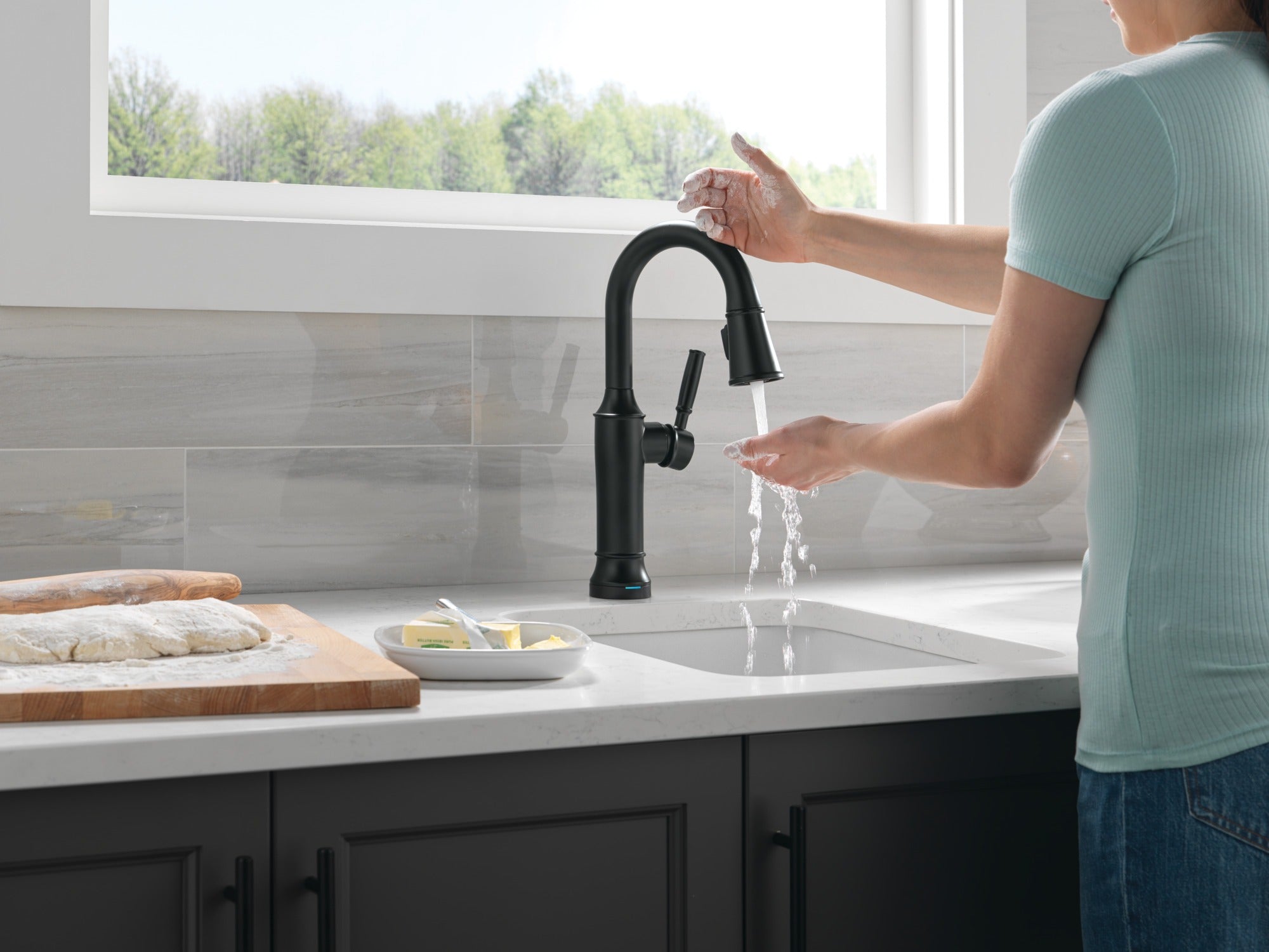 Delta Renaldi™ Touch2O® Bar / Prep Faucet with Touchless Technology