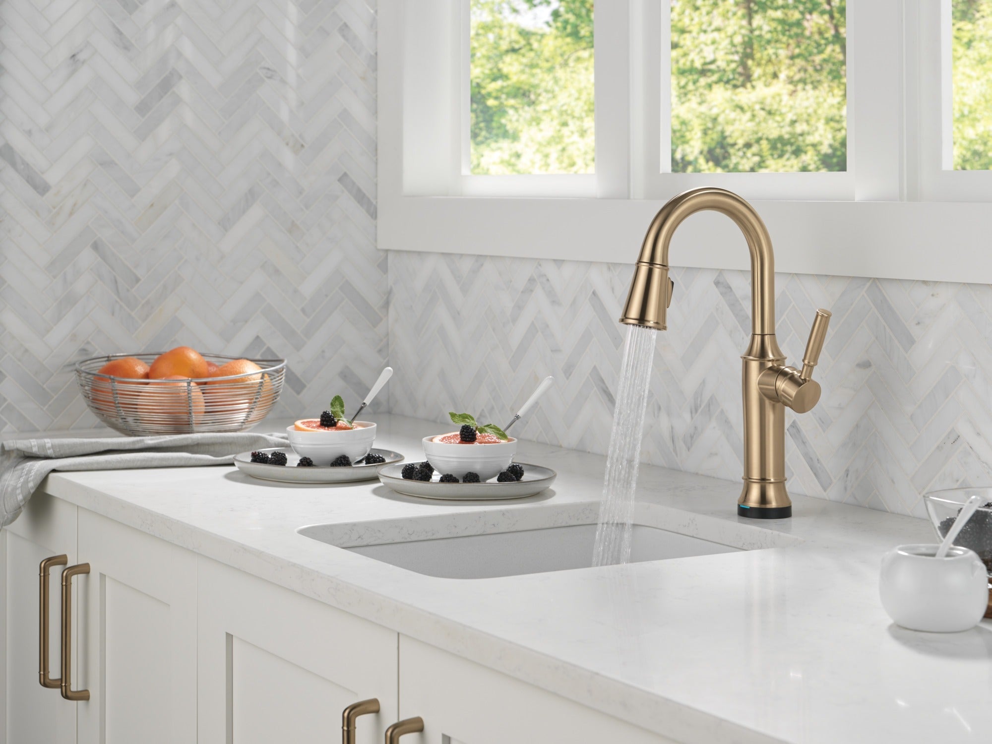 Delta Renaldi™ Touch2O® Bar / Prep Faucet with Touchless Technology