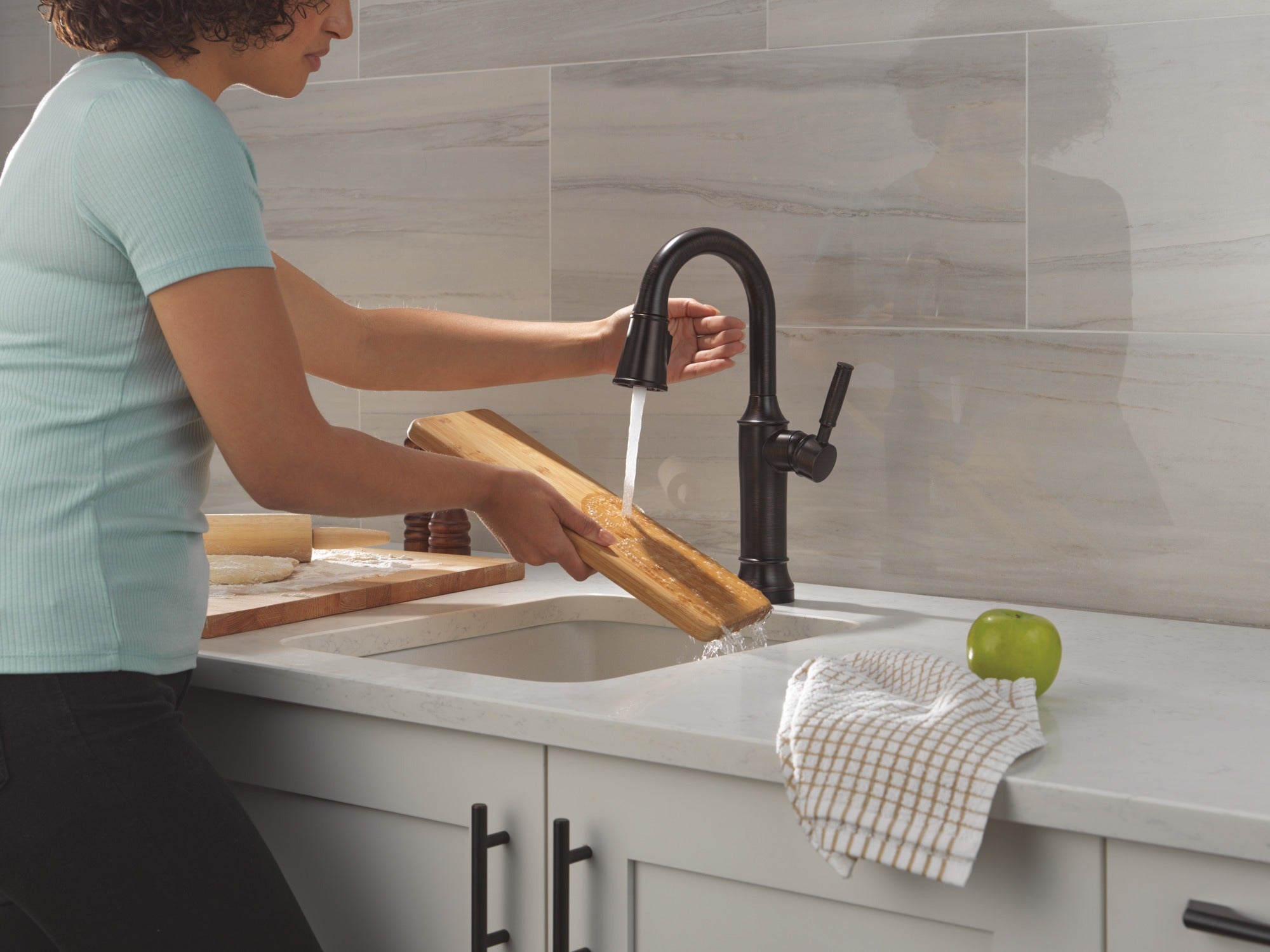 Delta Renaldi™ Touch2O® Bar / Prep Faucet with Touchless Technology