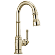 Delta Broderick® Single Handle Pull-Down Bar / Prep Faucet