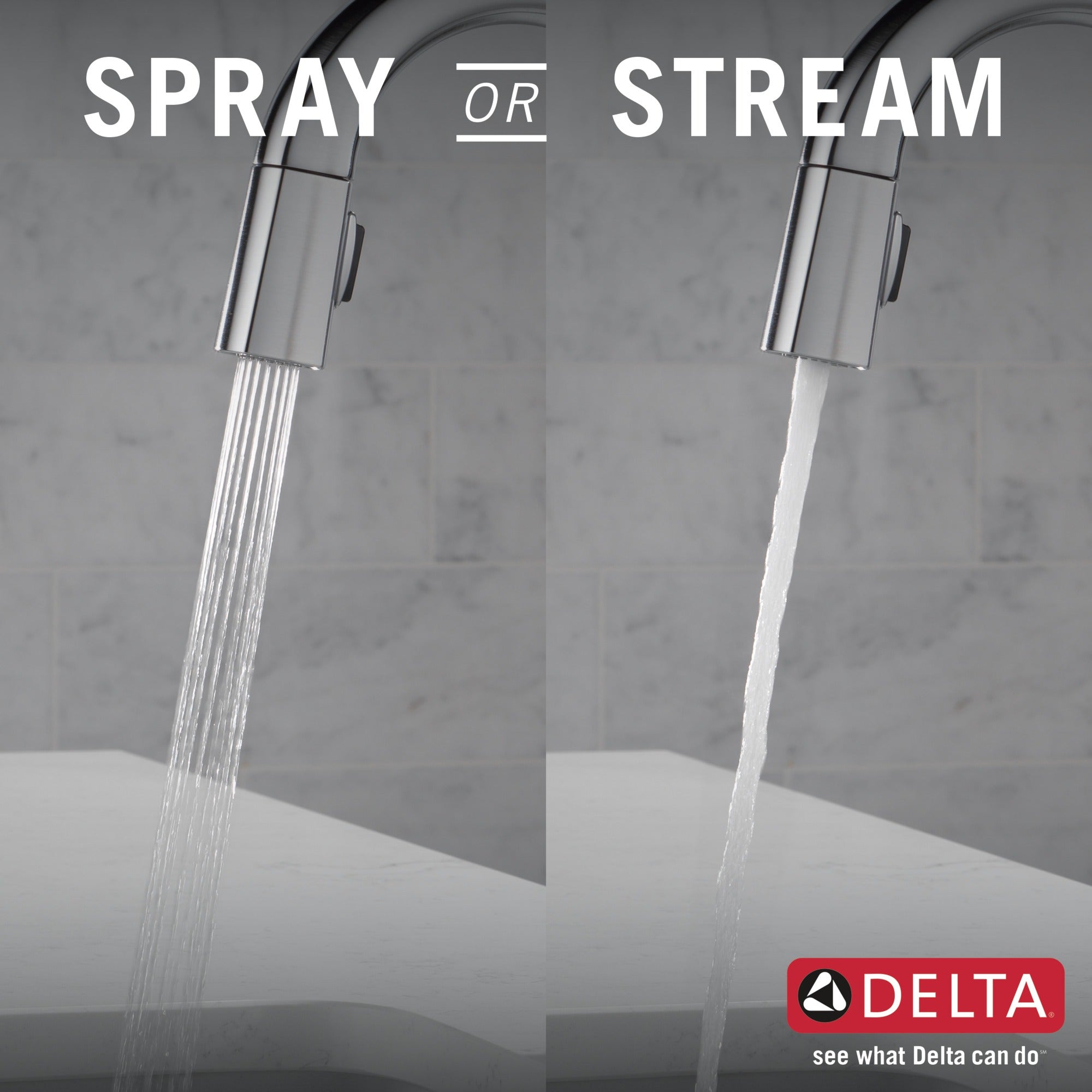 Delta Monrovia® Single Handle Pull-Down Bar / Prep Faucet