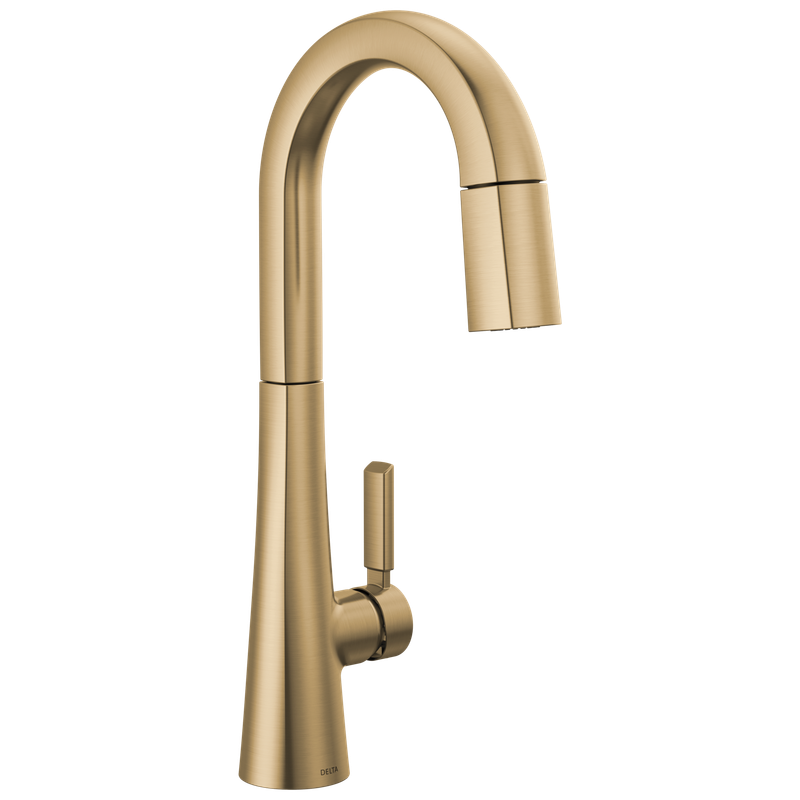 Delta Monrovia® Single Handle Pull-Down Bar / Prep Faucet