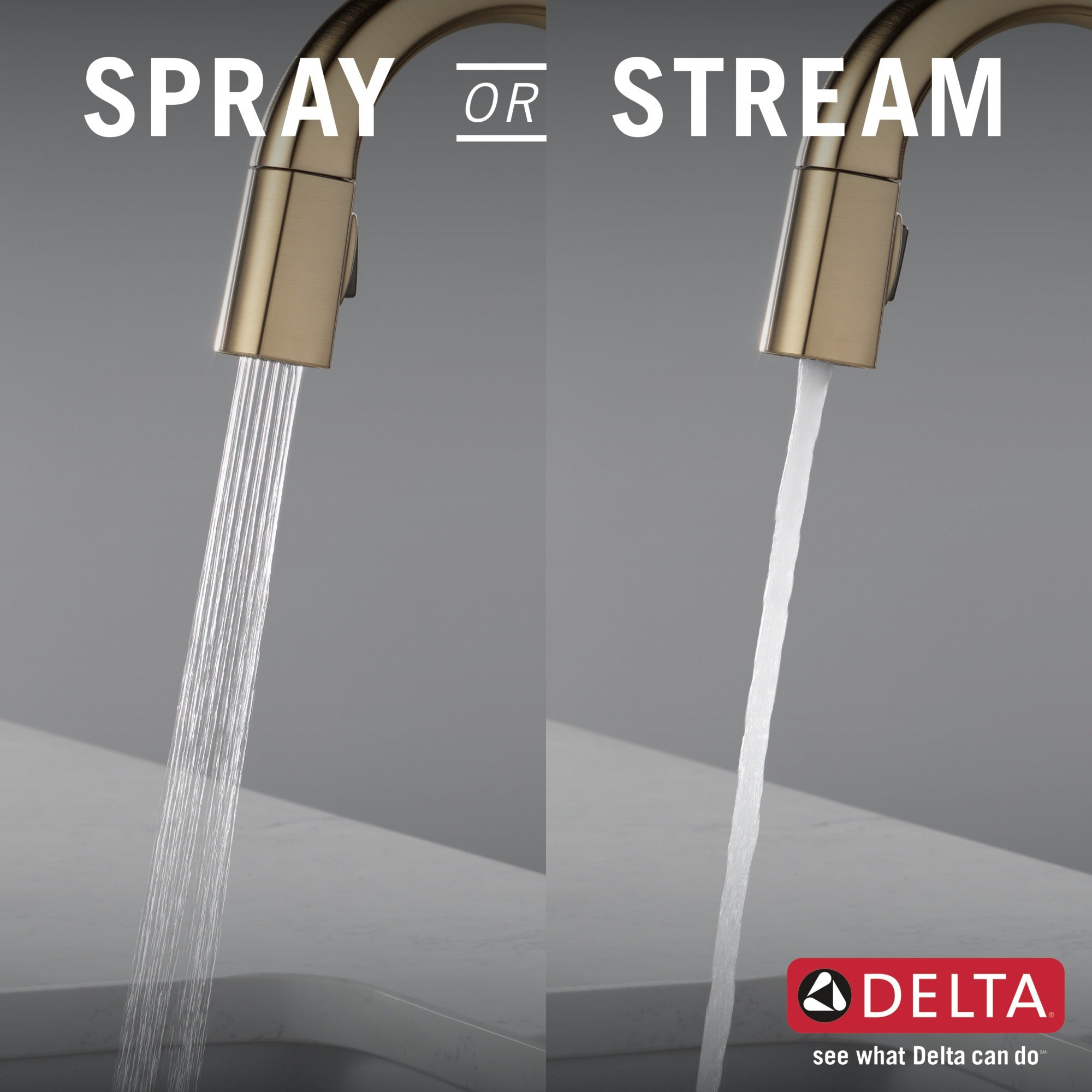 Delta Monrovia® Single Handle Pull-Down Bar / Prep Faucet