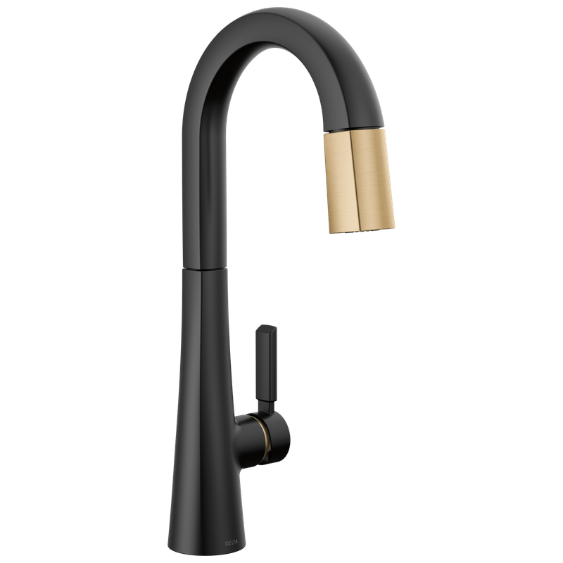 Delta Monrovia® Single Handle Pull-Down Bar / Prep Faucet