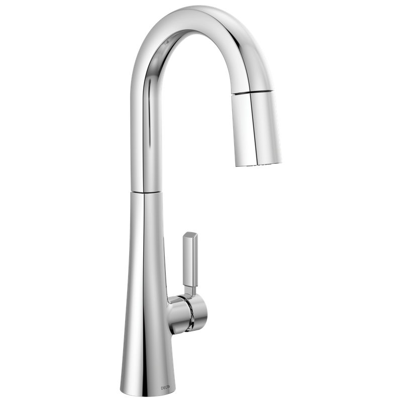 Delta Monrovia® Single Handle Pull-Down Bar / Prep Faucet