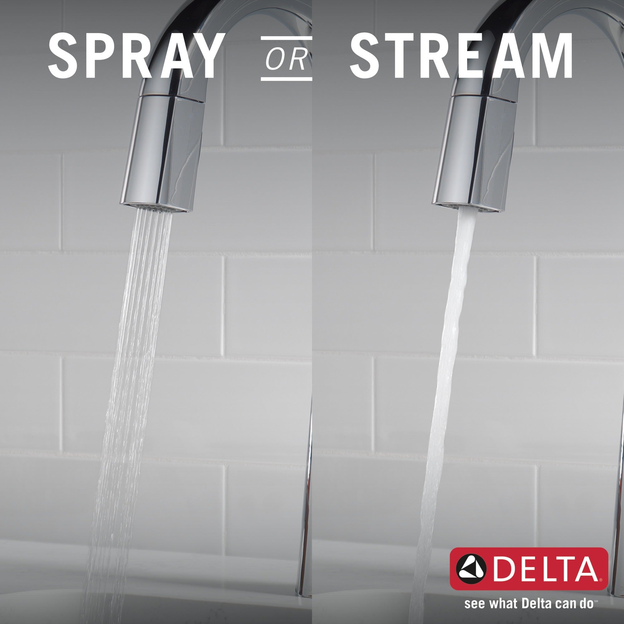 Delta Monrovia® Single Handle Pull-Down Bar / Prep Faucet
